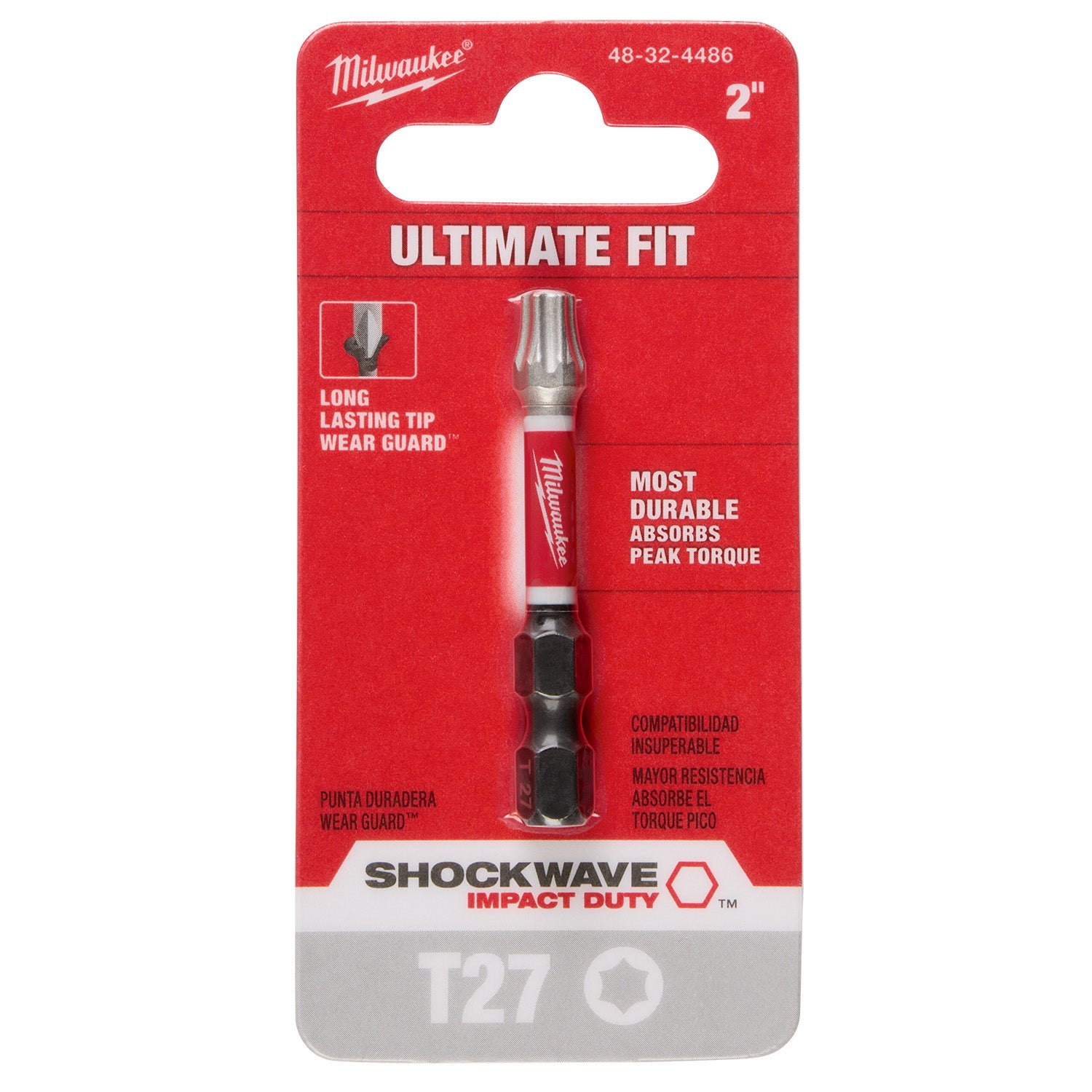 SHOCKWAVE Impact Duty 2 "TORX T27 Power Bit