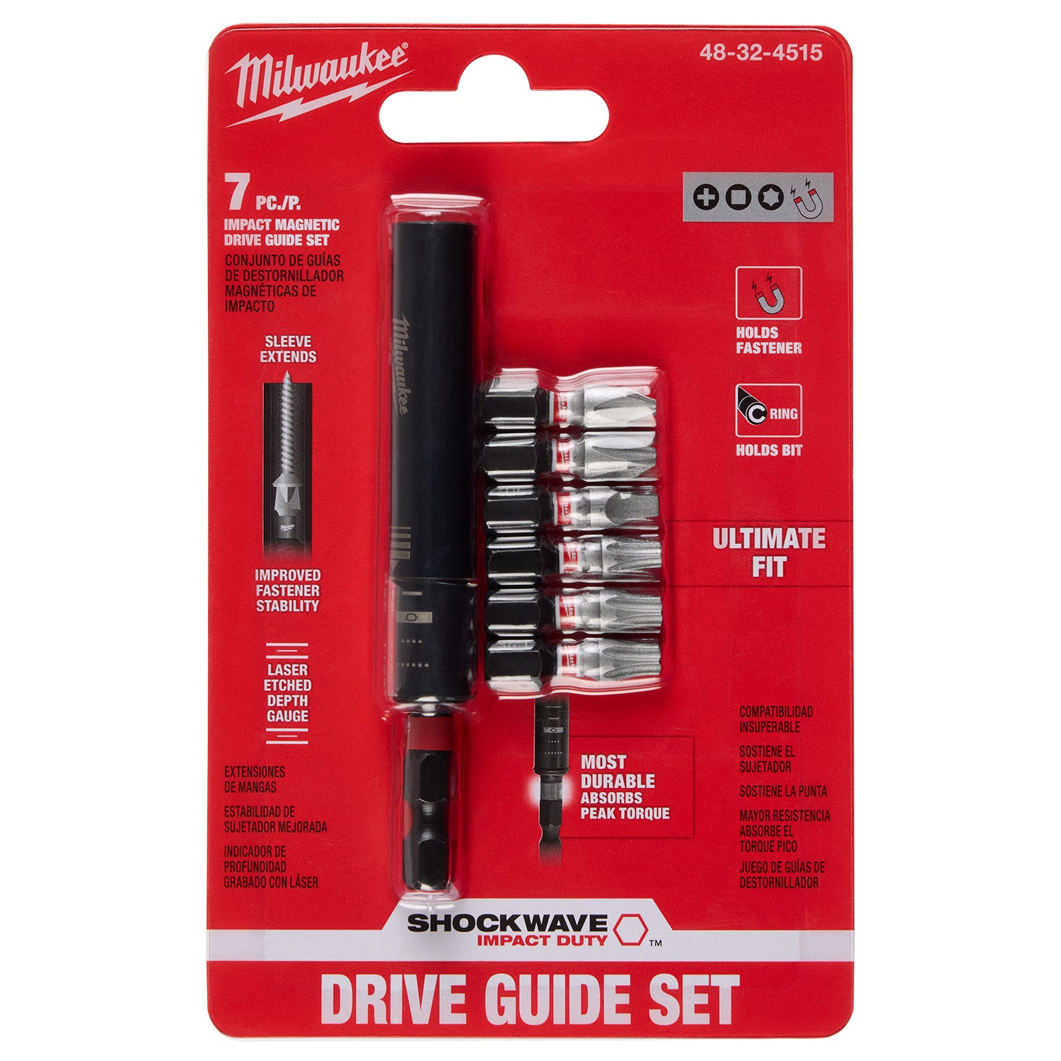 7PC SHOCKWAVE Impact Duty Magnetic Drive Guide Set