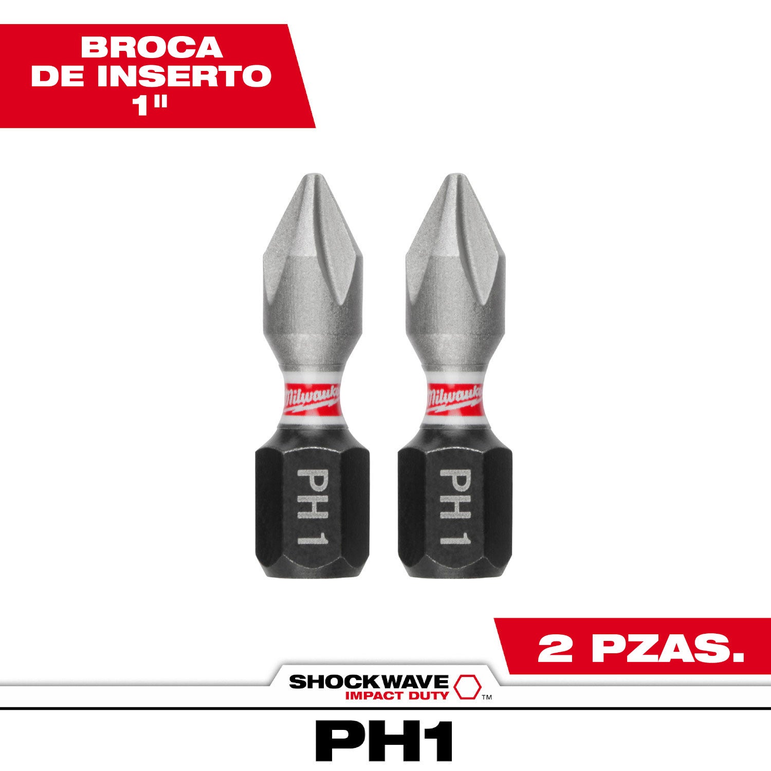 SHOCKWAVE T20/T25 Impact Duty Double Ended Bit