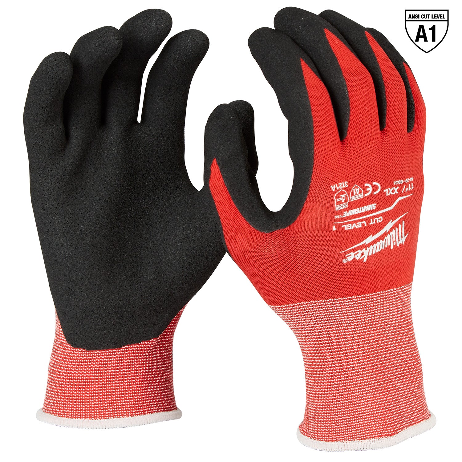 Gants enduits de nitrile Cut Level 1 - XXL