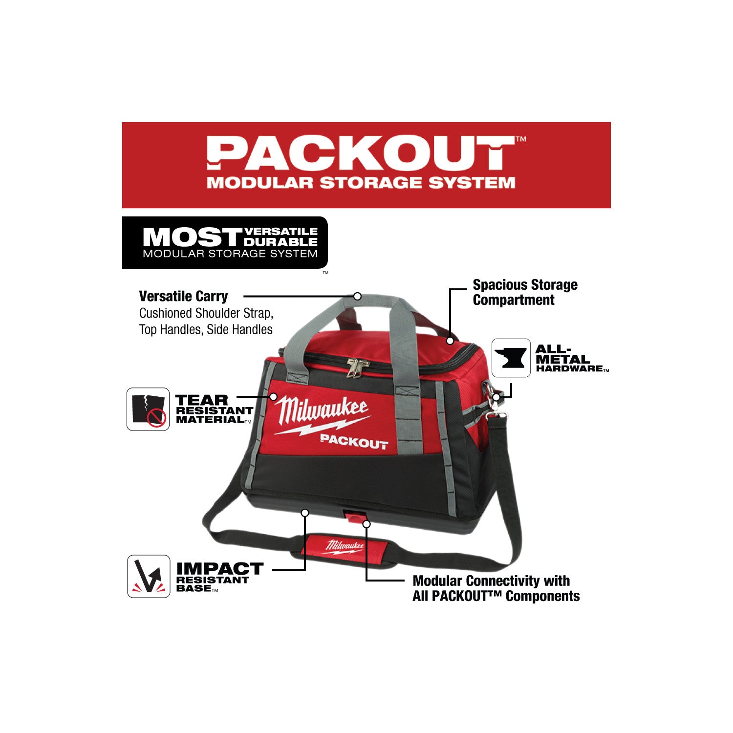 Sac à outils 20" PACKOUT