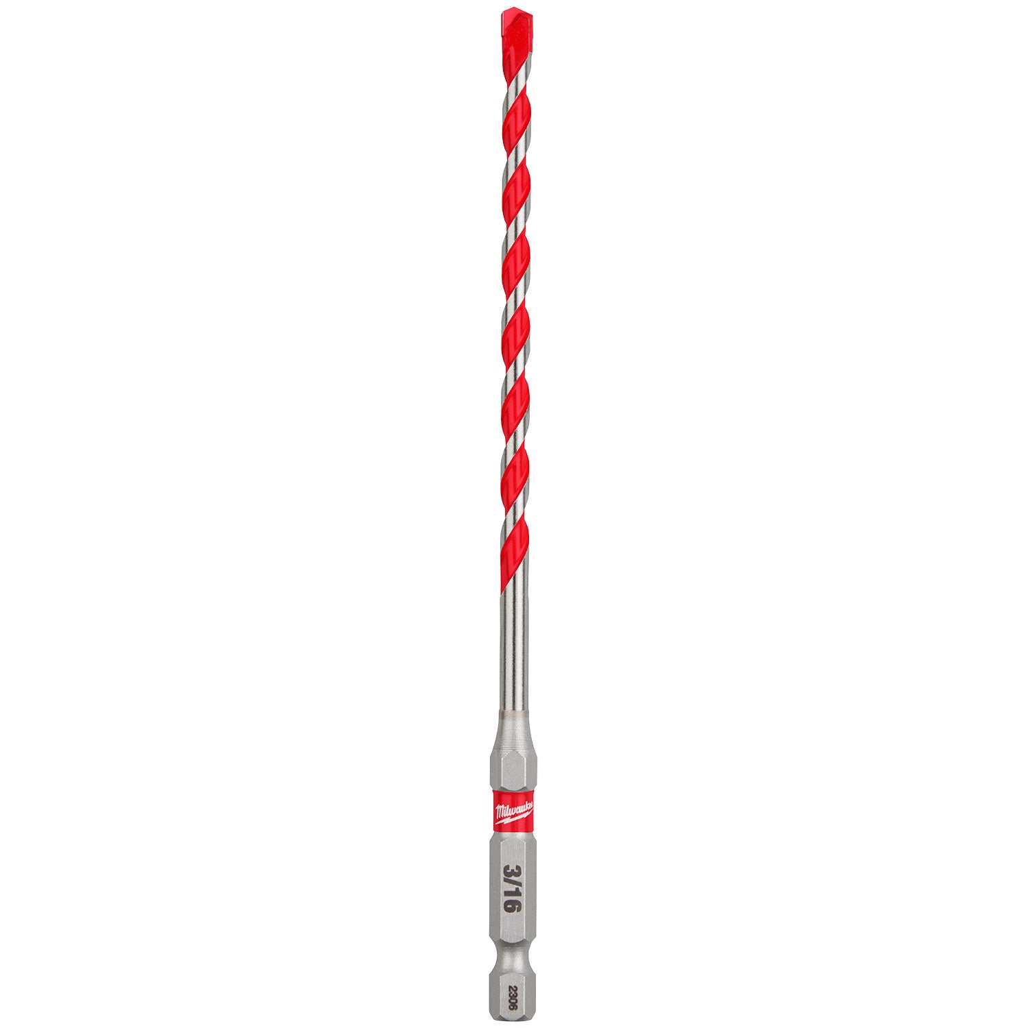 3/16" x 4" x 6" SHOCKWAVE Impact Duty Carbide Hammer Drill Bit