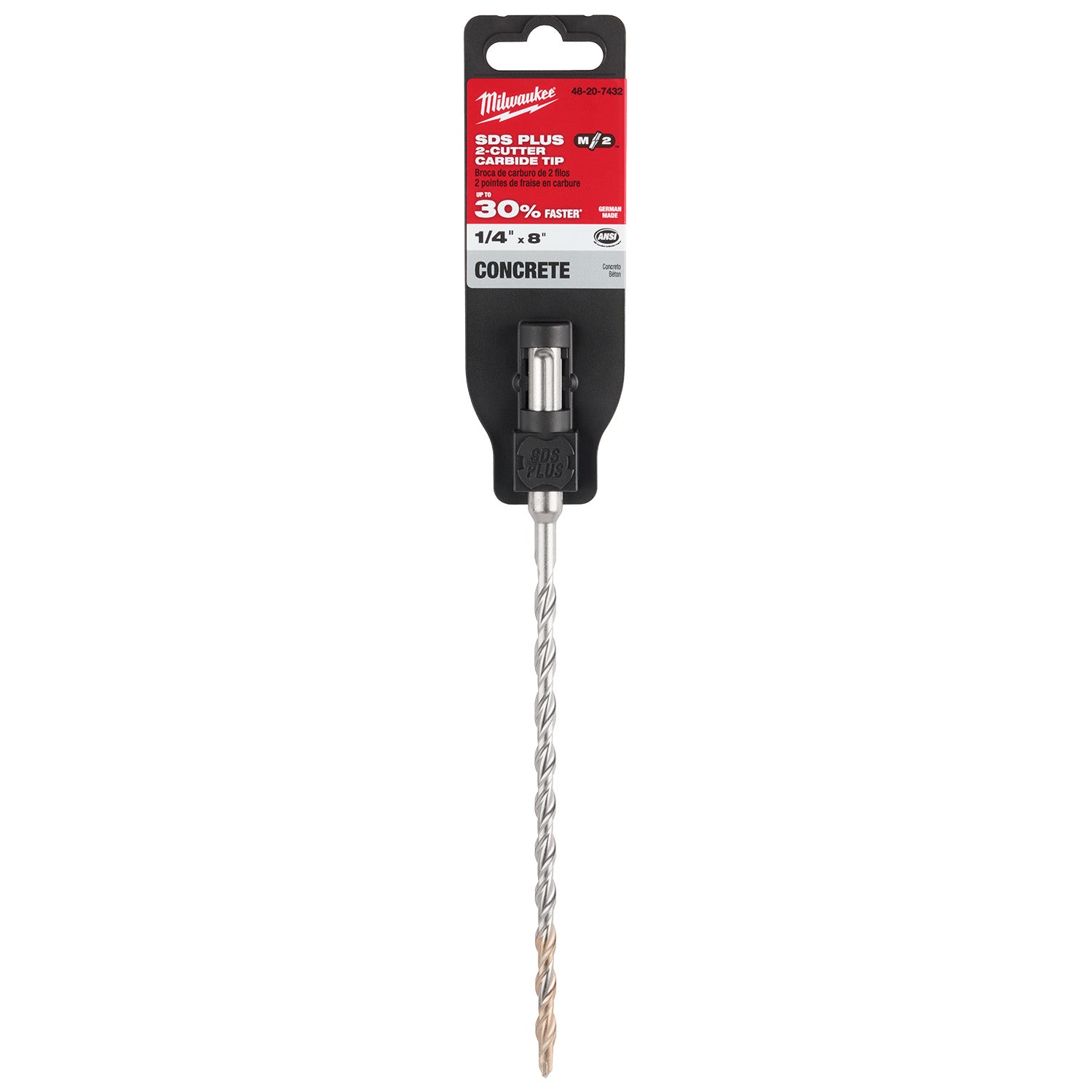 SDS Plus 2CT 1/4" X 6" X 8"
