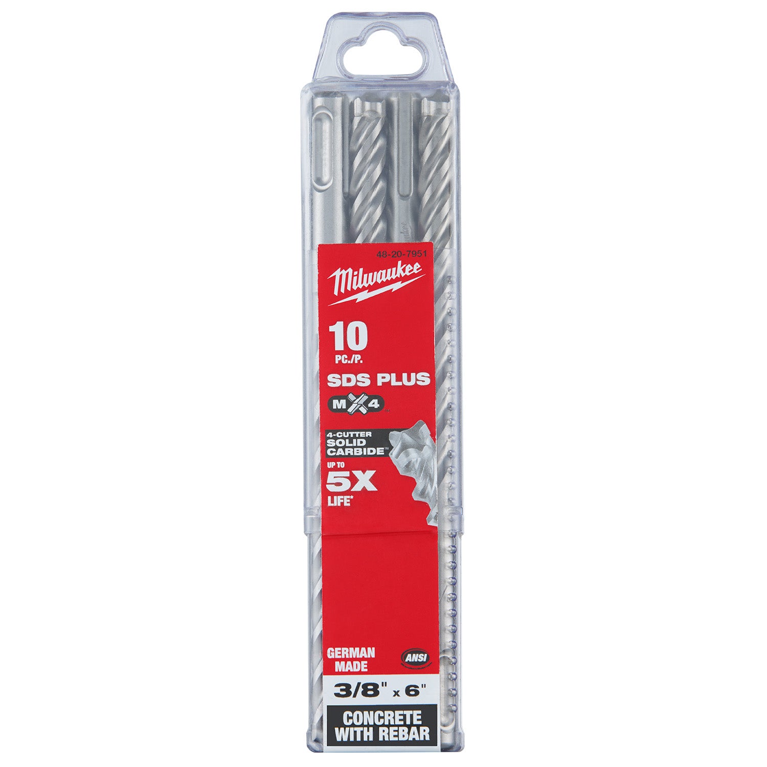 SDS Plus 4CT MX4 3/8" X 4" X 6" - 1 Pack