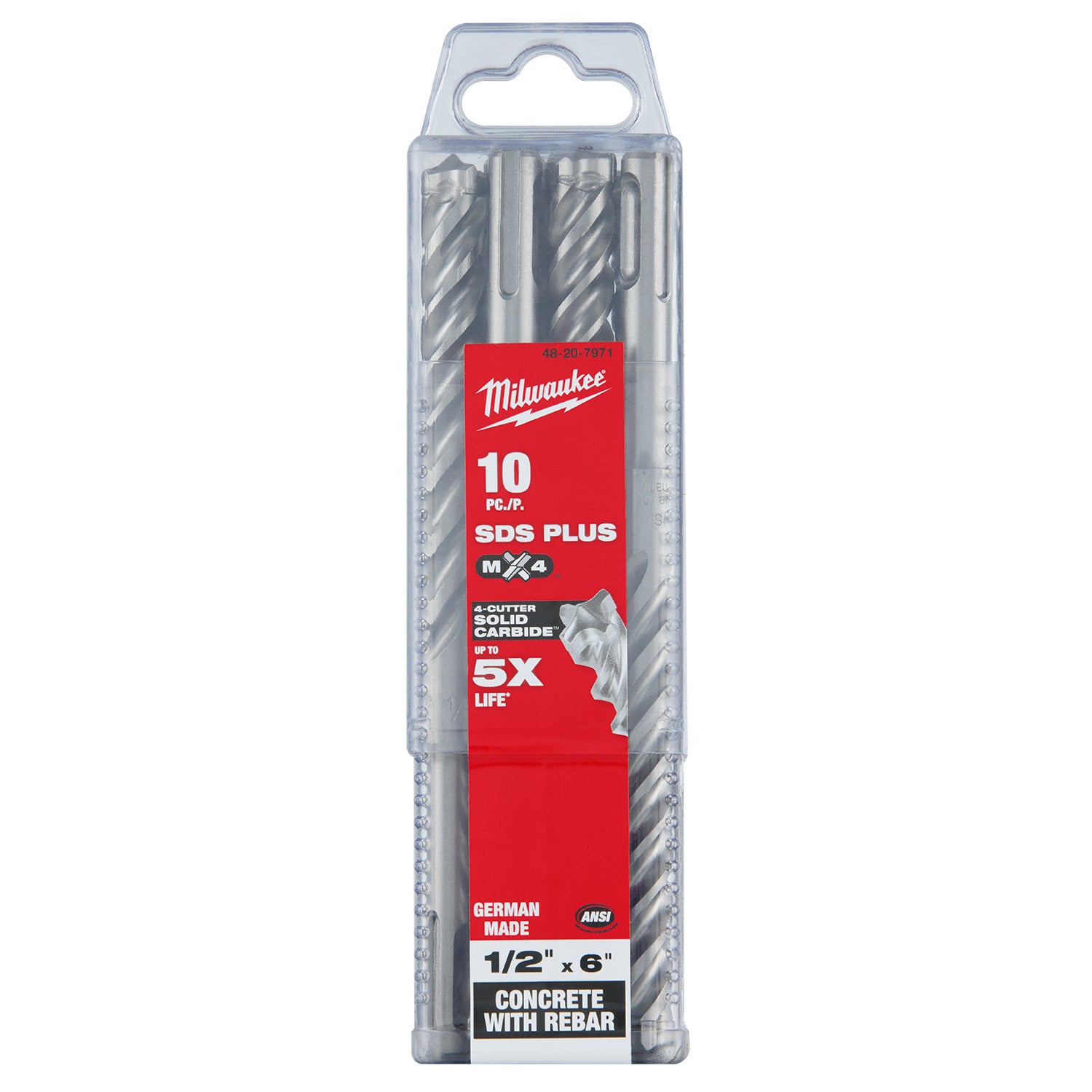 SDS Plus 4CT MX4 1/2" X 4" X 6" - 1 Pack