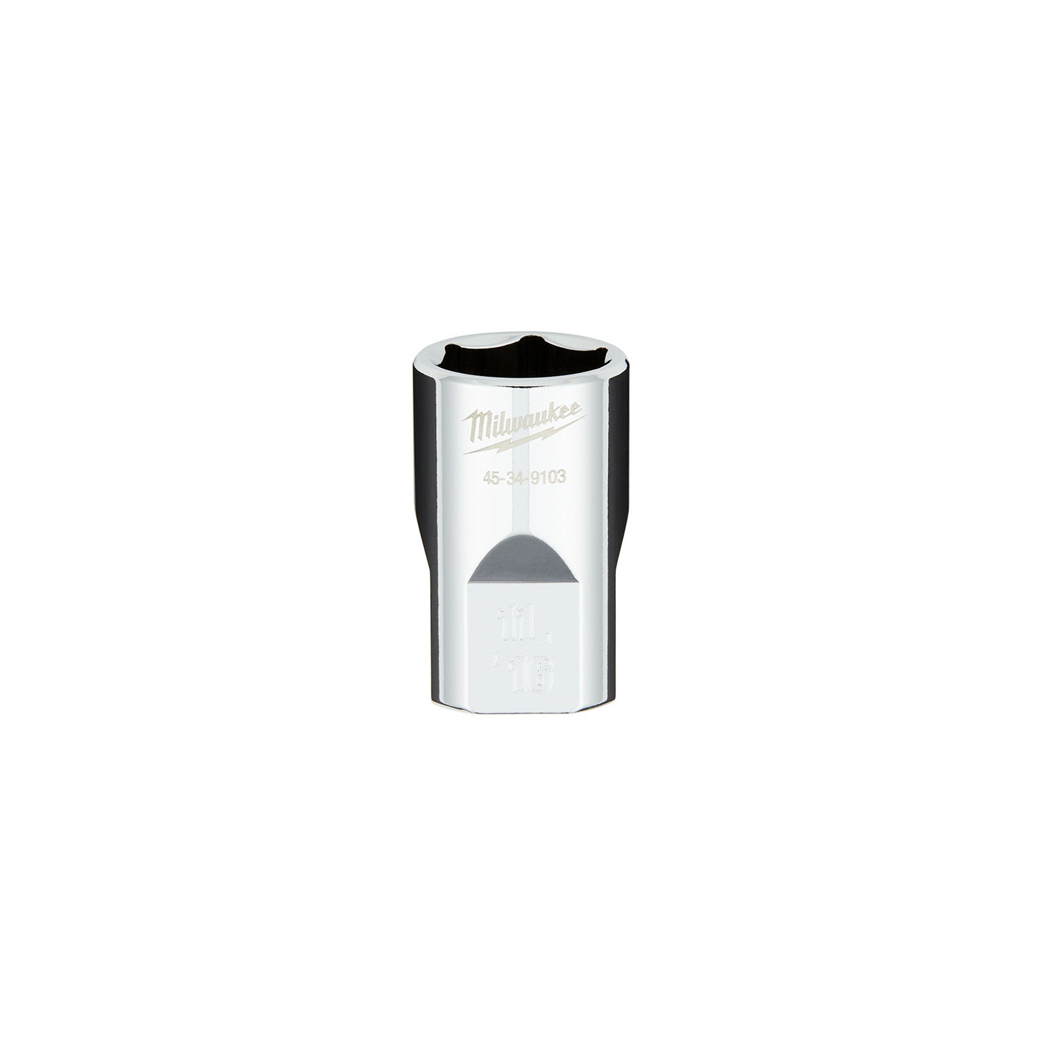 1/2" Drive 11/16" SAE 6-Point Socket with FOUR FLAT Sides