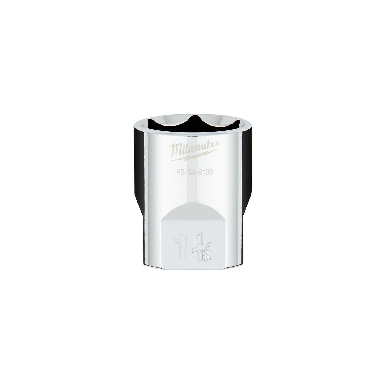 1/2" Drive 1-1/16" SAE 6-Point Socket with FOUR FLAT Sides