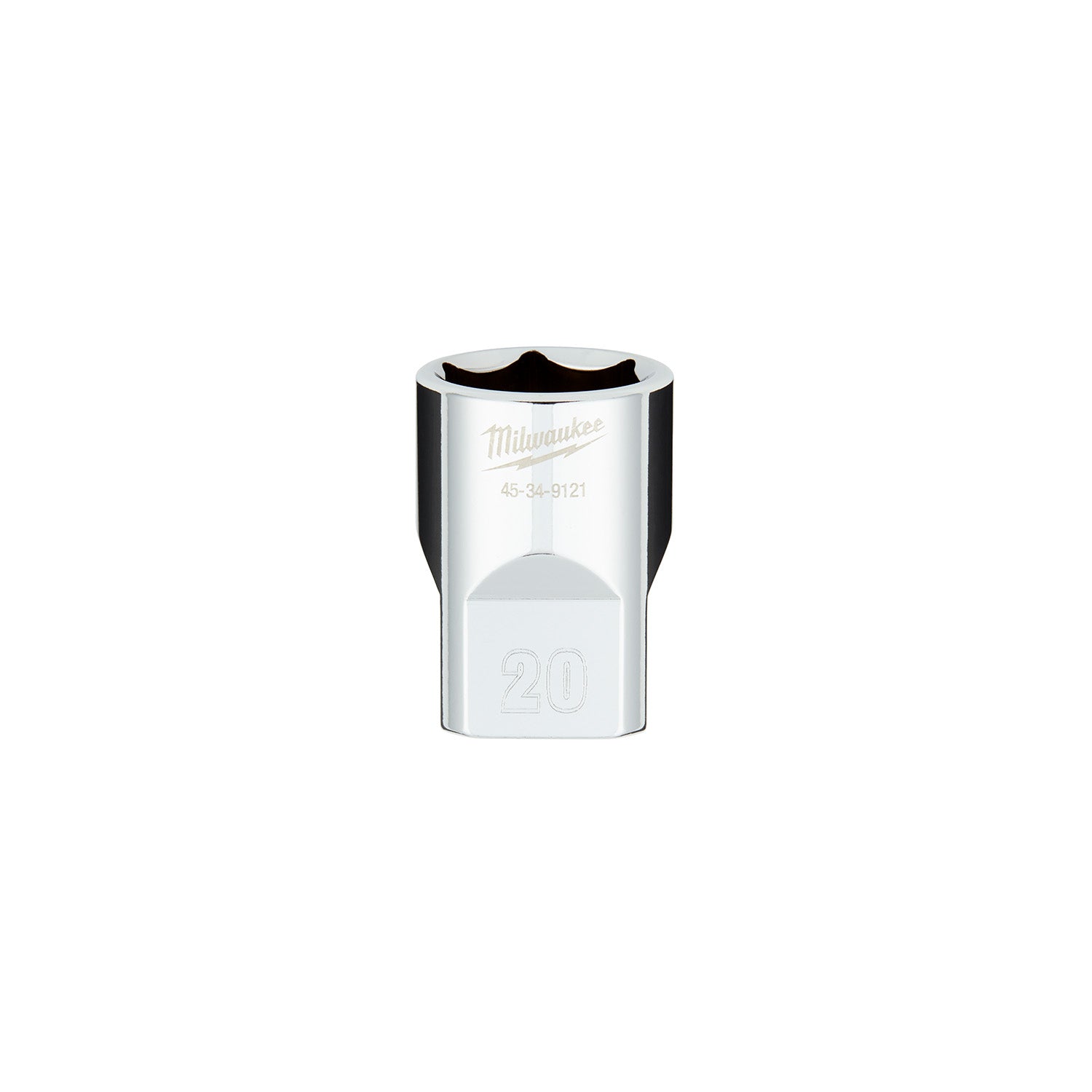 Douille métrique à 6 pointes 1/2" Drive 20MM avec QUATRE COTES PLATES