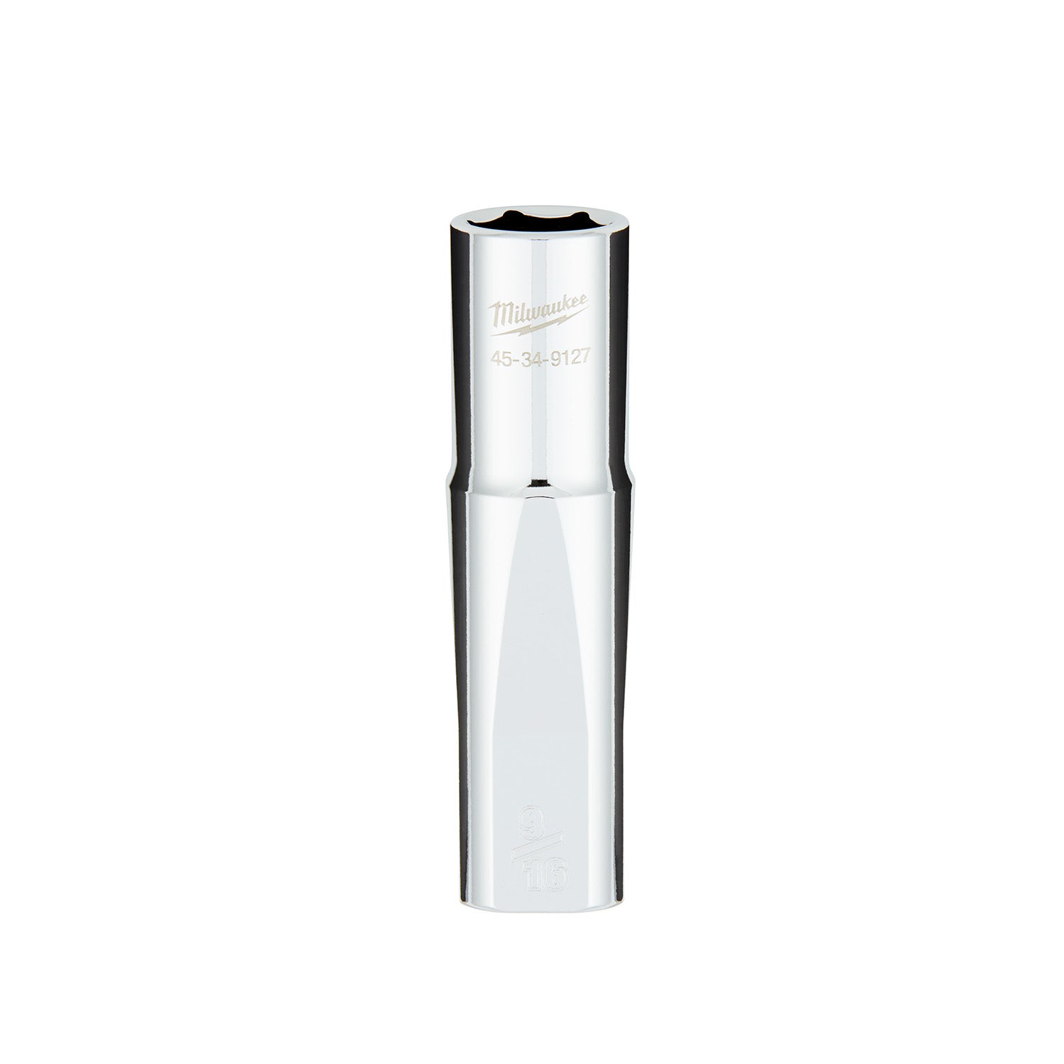 1/2" Drive 9/16" SAE 6-Point Deep Socket with FOUR FLAT Sides