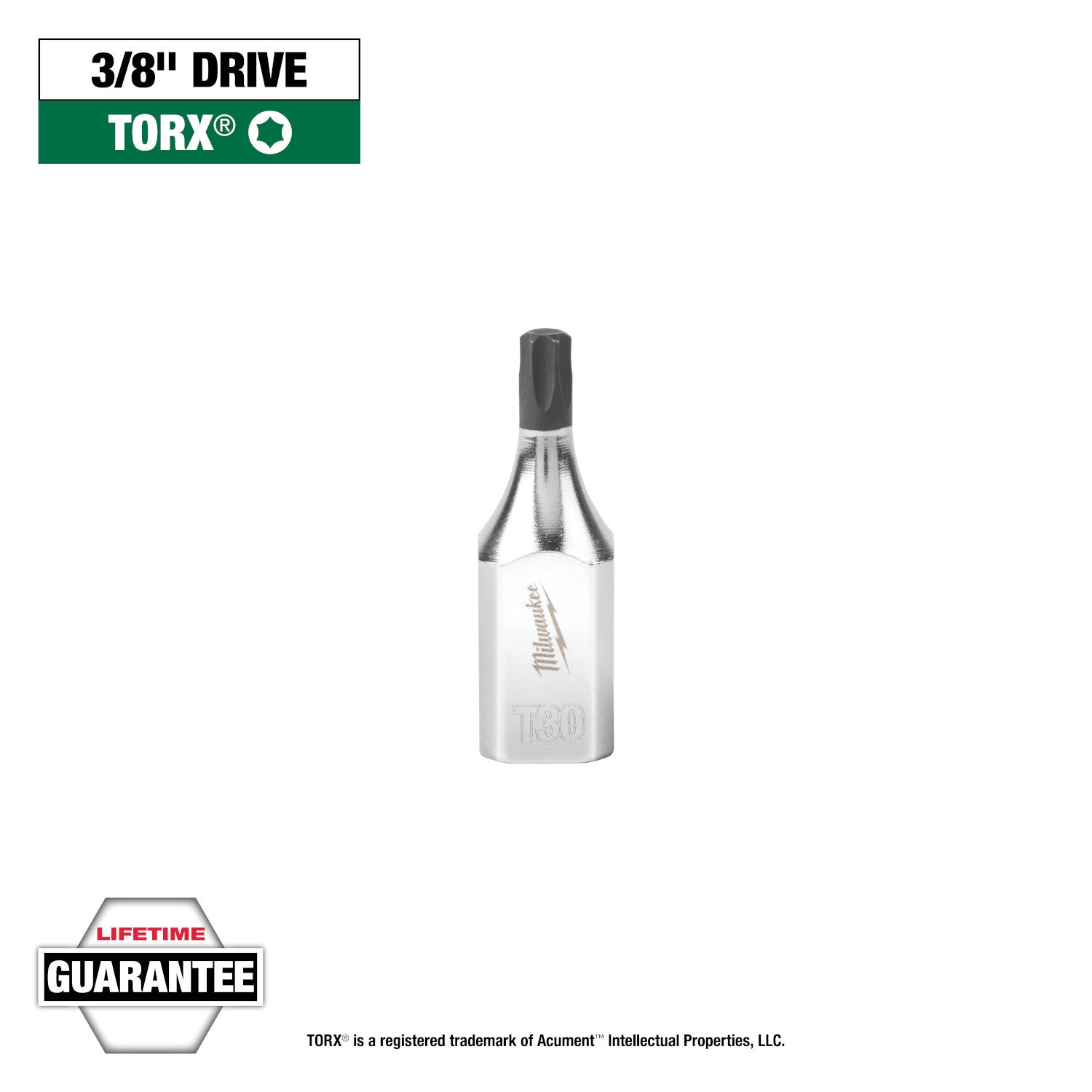 3/8" Drive T30 TORX Bit Socket