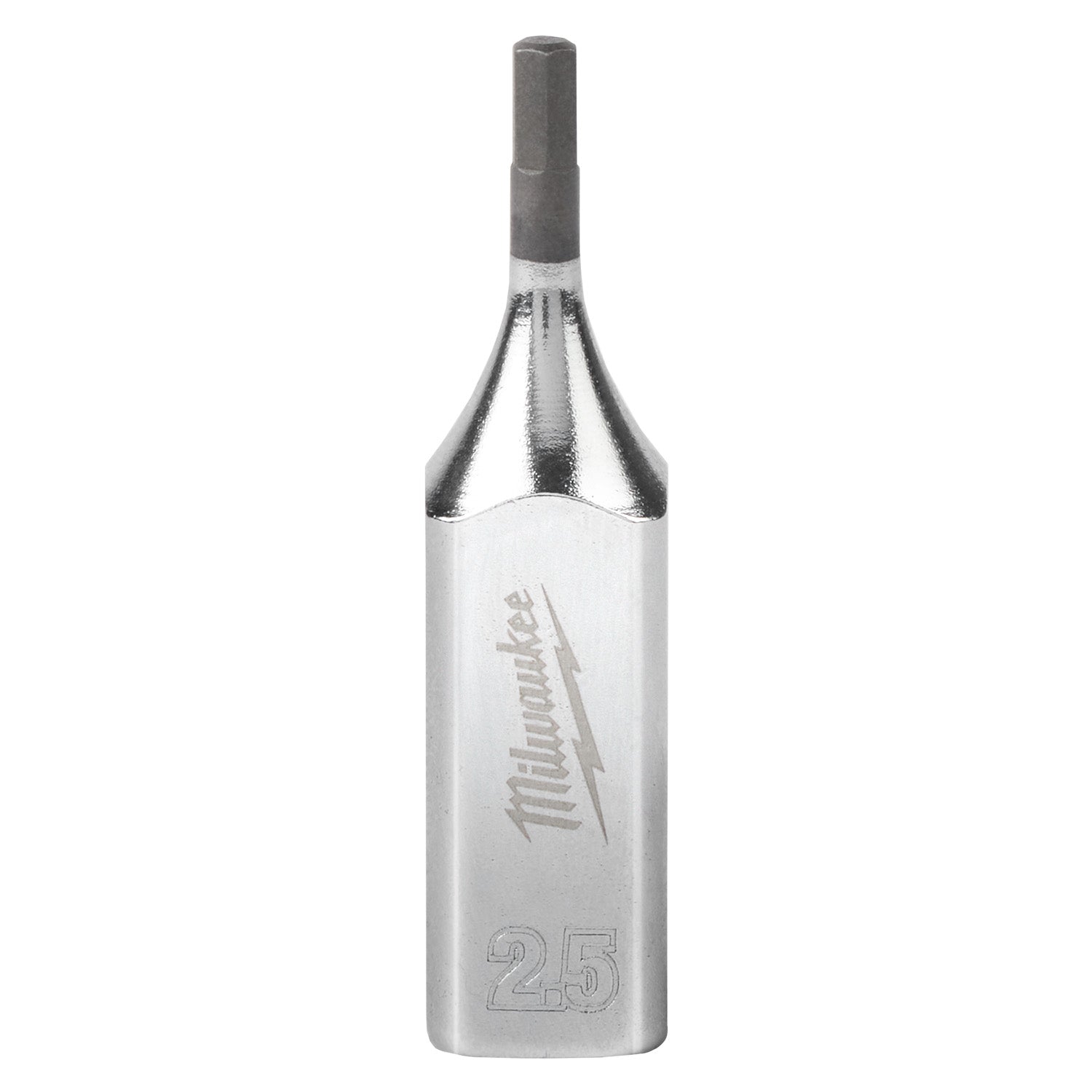 Clé à six pans creux de 2,5 mm à entraînement 1/4