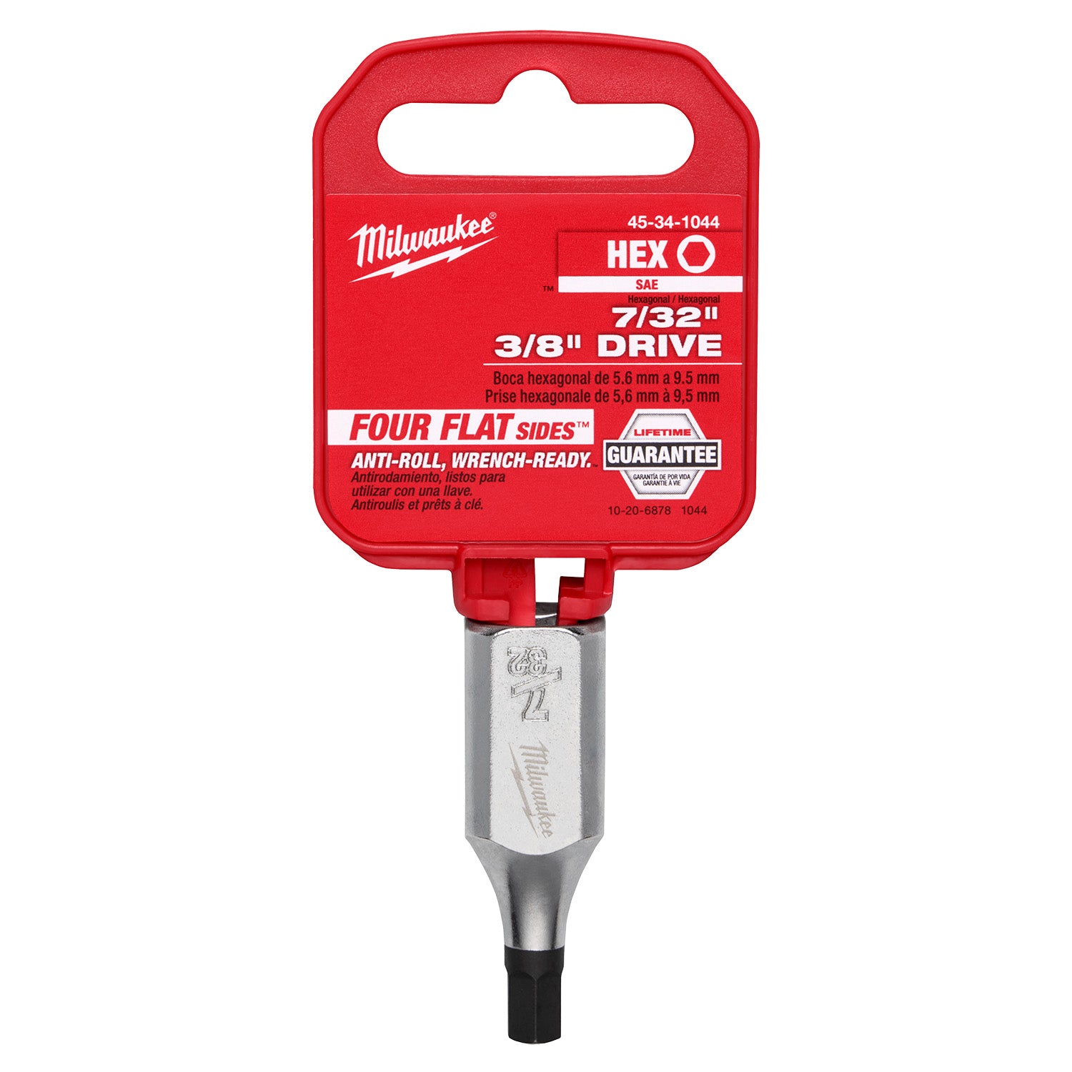 Douille 3/8" Drive 7/32" Hex Bit Socket