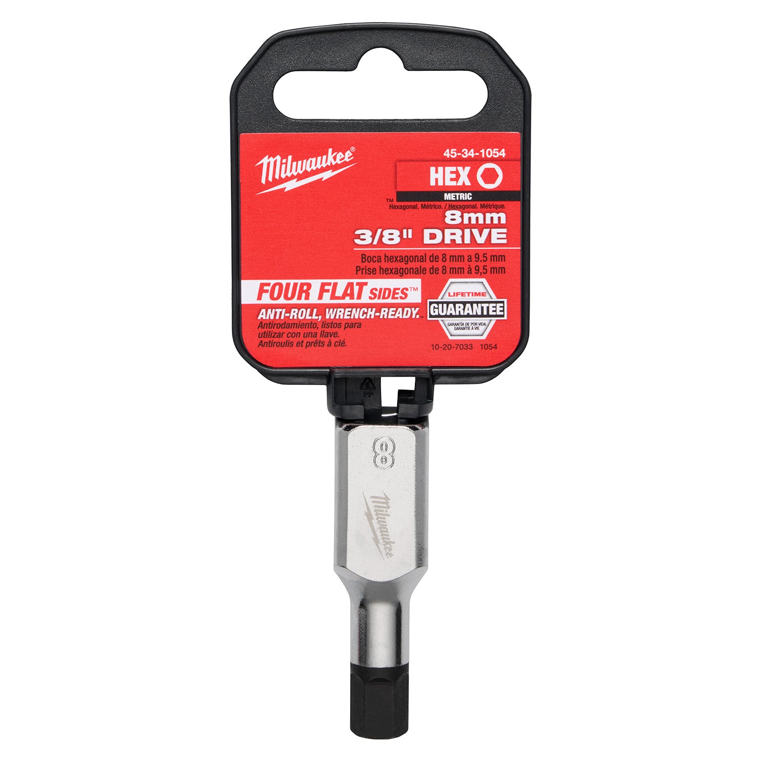 Douille à embout hexagonal 8mm 3/8" Drive