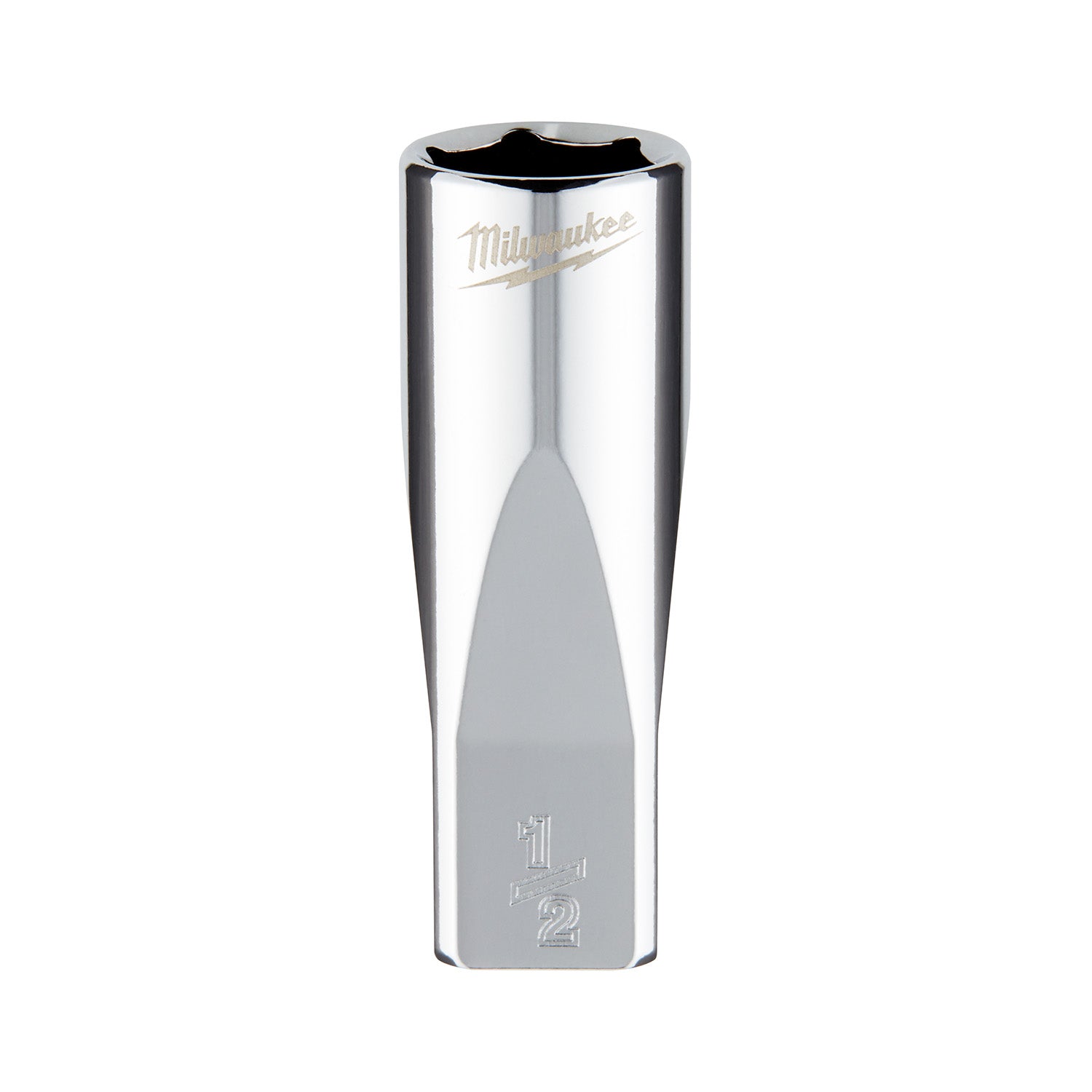 1/4" Drive 1/2" SAE Deep Socket with FOUR FLAT Sides