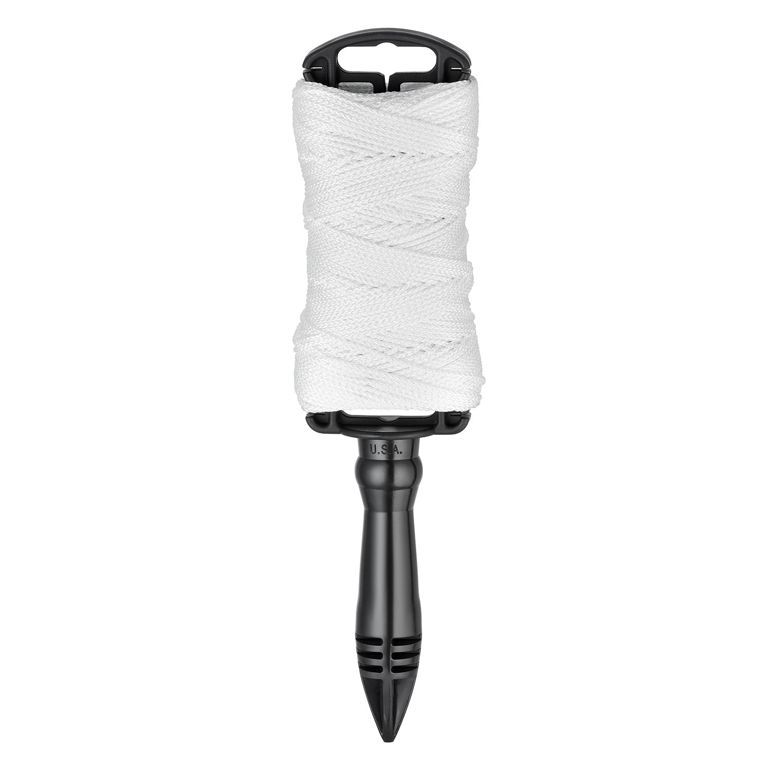 Ligne tressée blanche de 250' avec moulinet