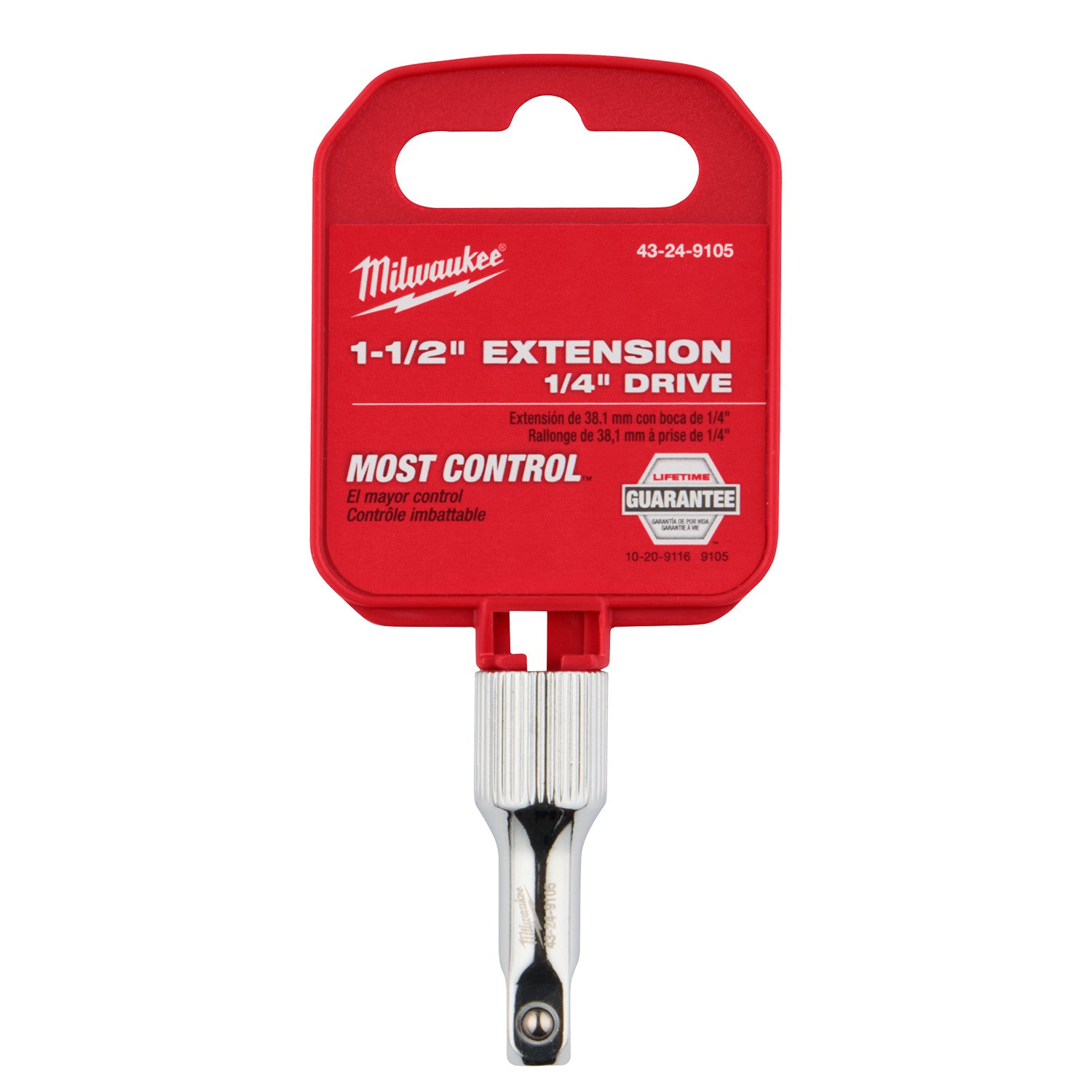 Rallonge 1/4" Drive 1.5