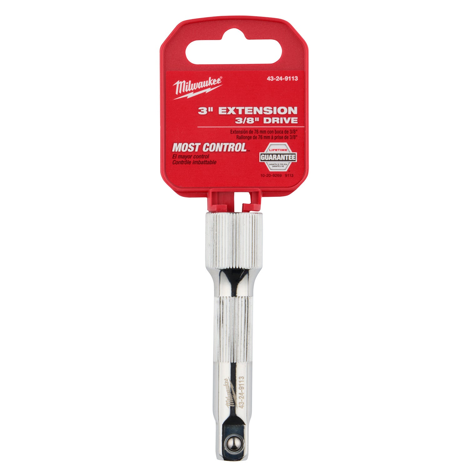 3/8" Drive 3" Extension