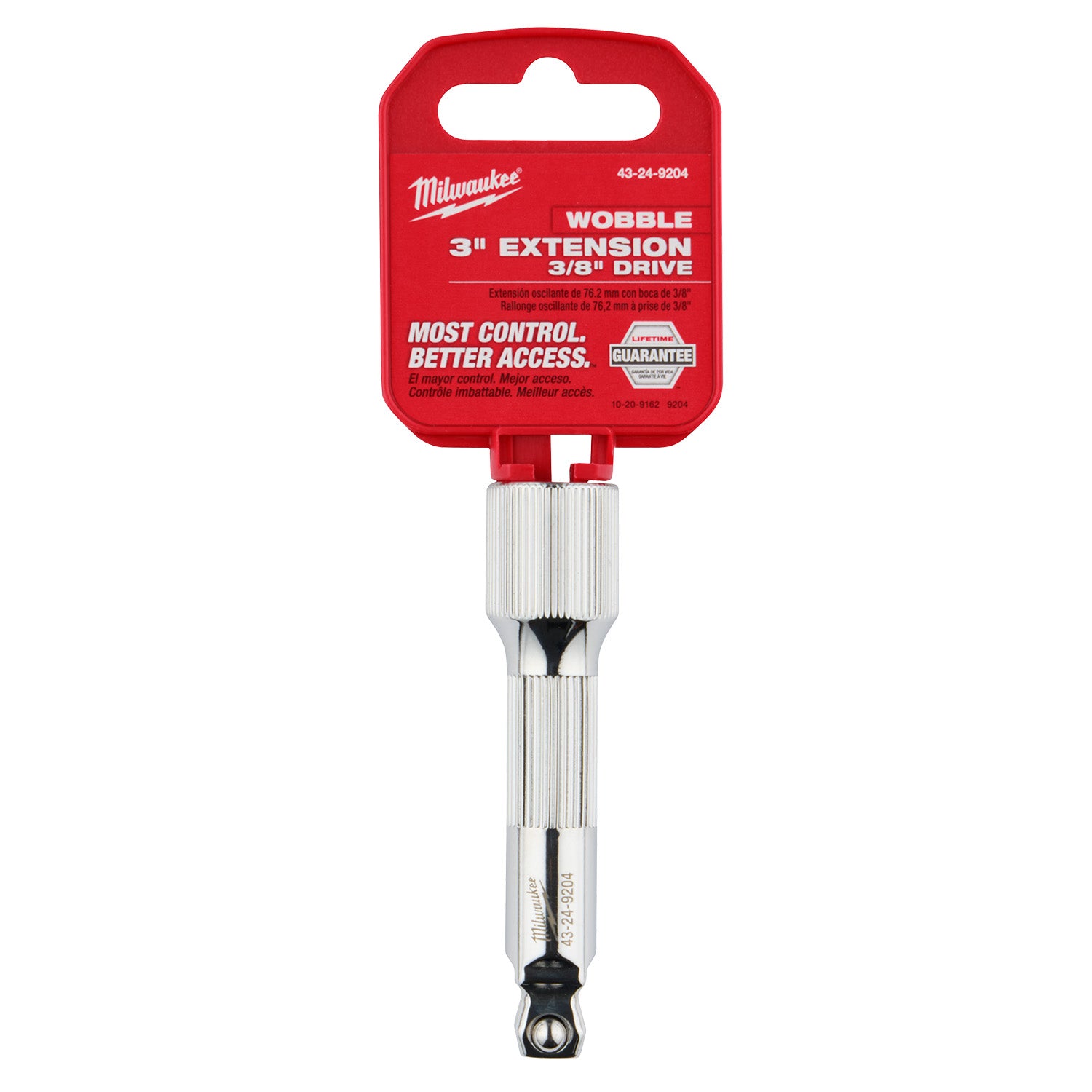 Rallonge 3/8" Drive 3" Wobble Extension