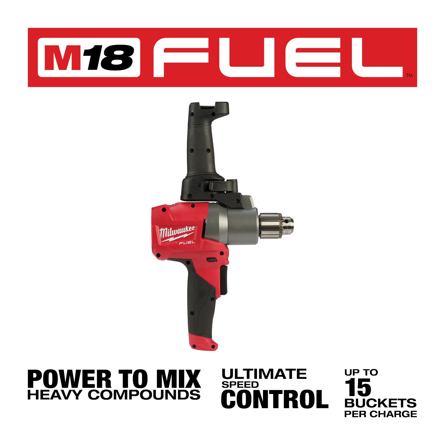 M18 FUEL Mélangeur de boue avec poignée à 180