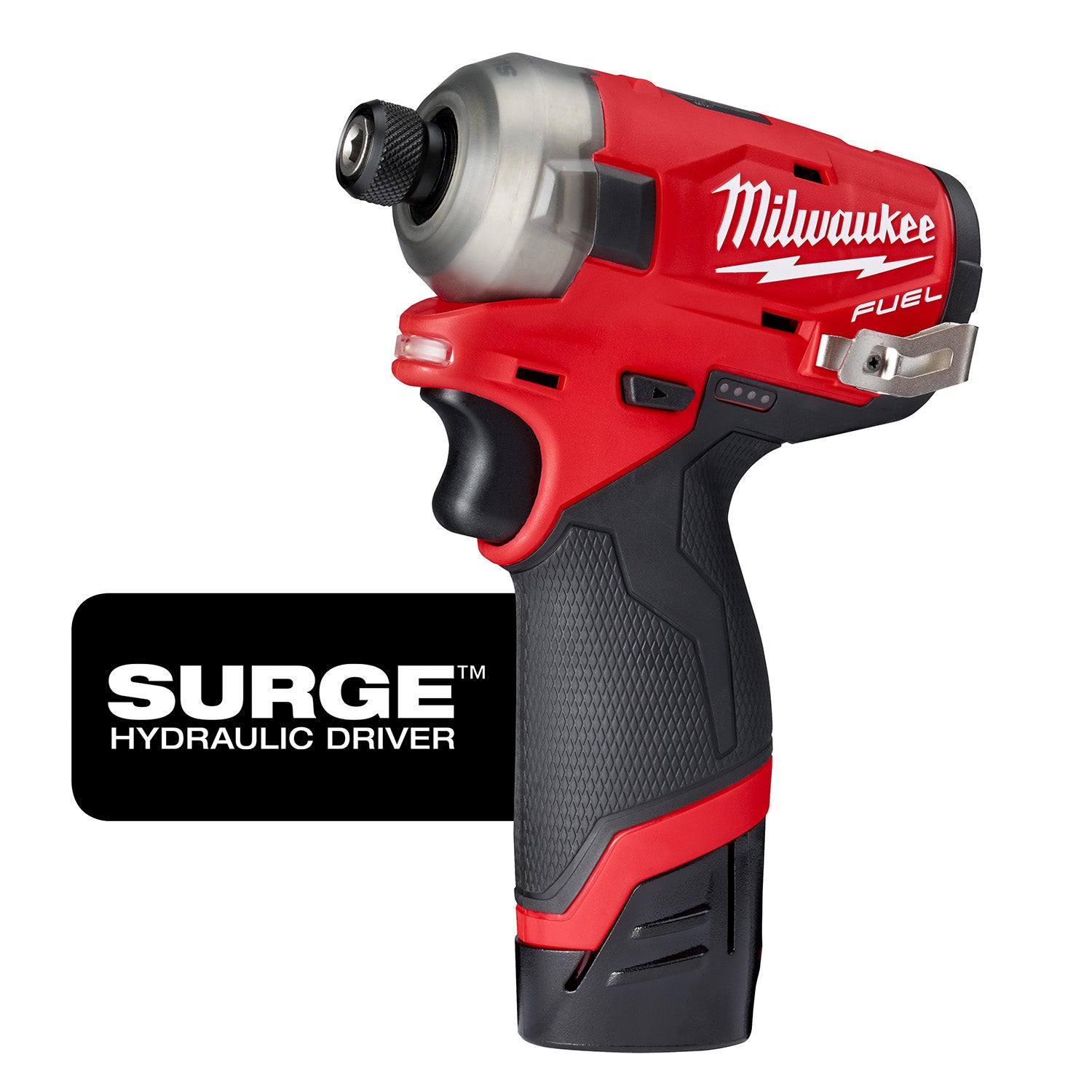 Kit de 2 batteries M12 FUEL SURGE pour visseuse hydraulique hexagonale 1/4 po