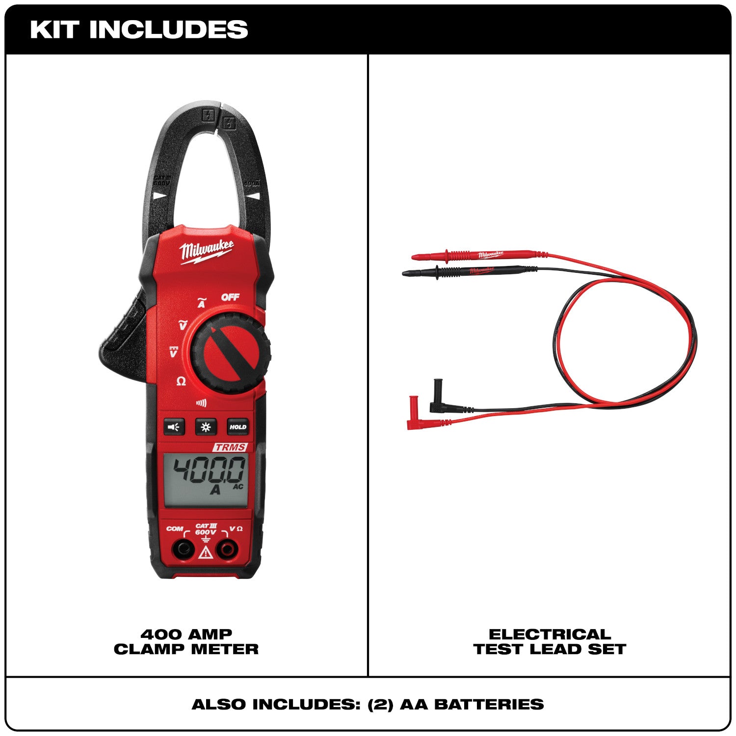 400 Amp Clamp Meter