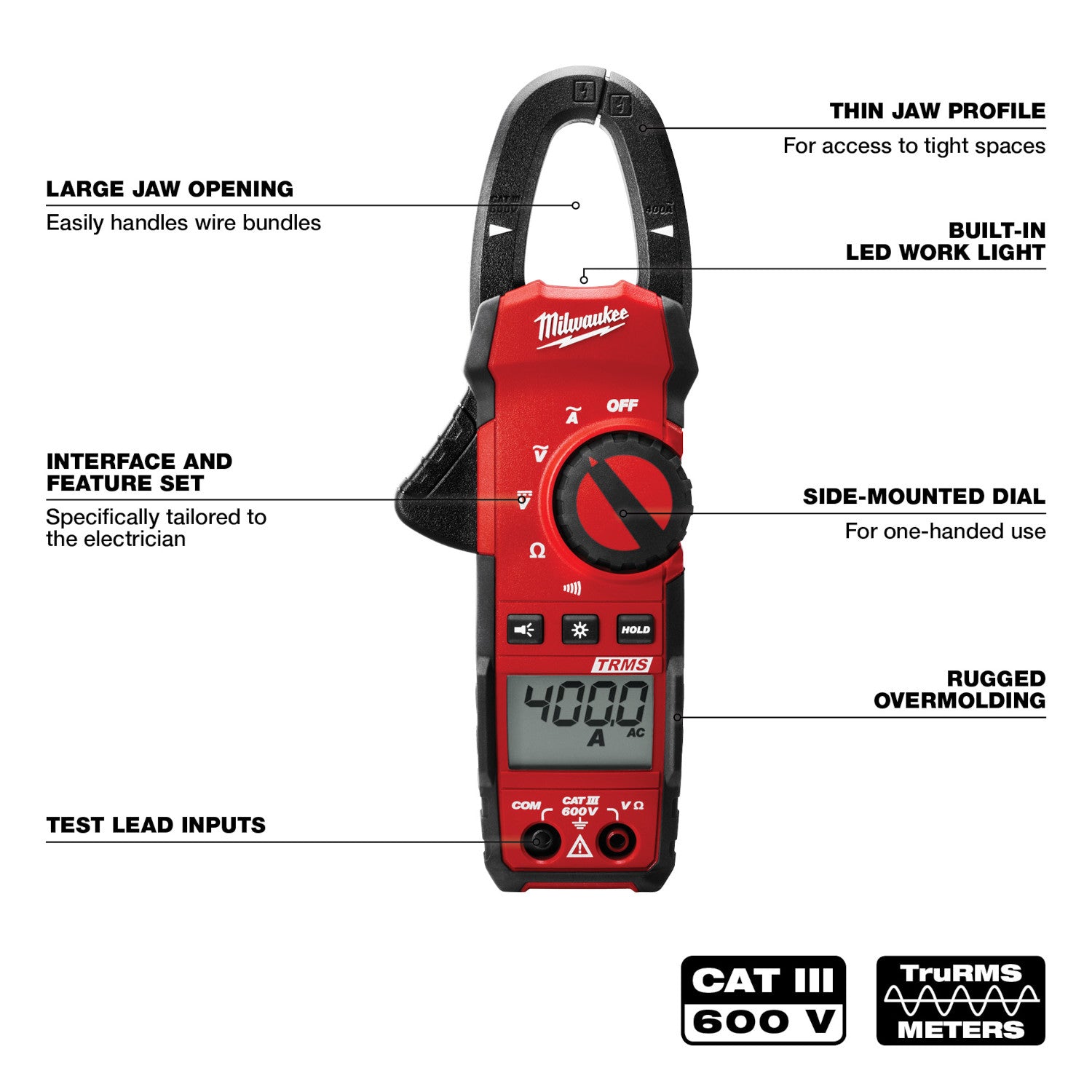 400 Amp Clamp Meter