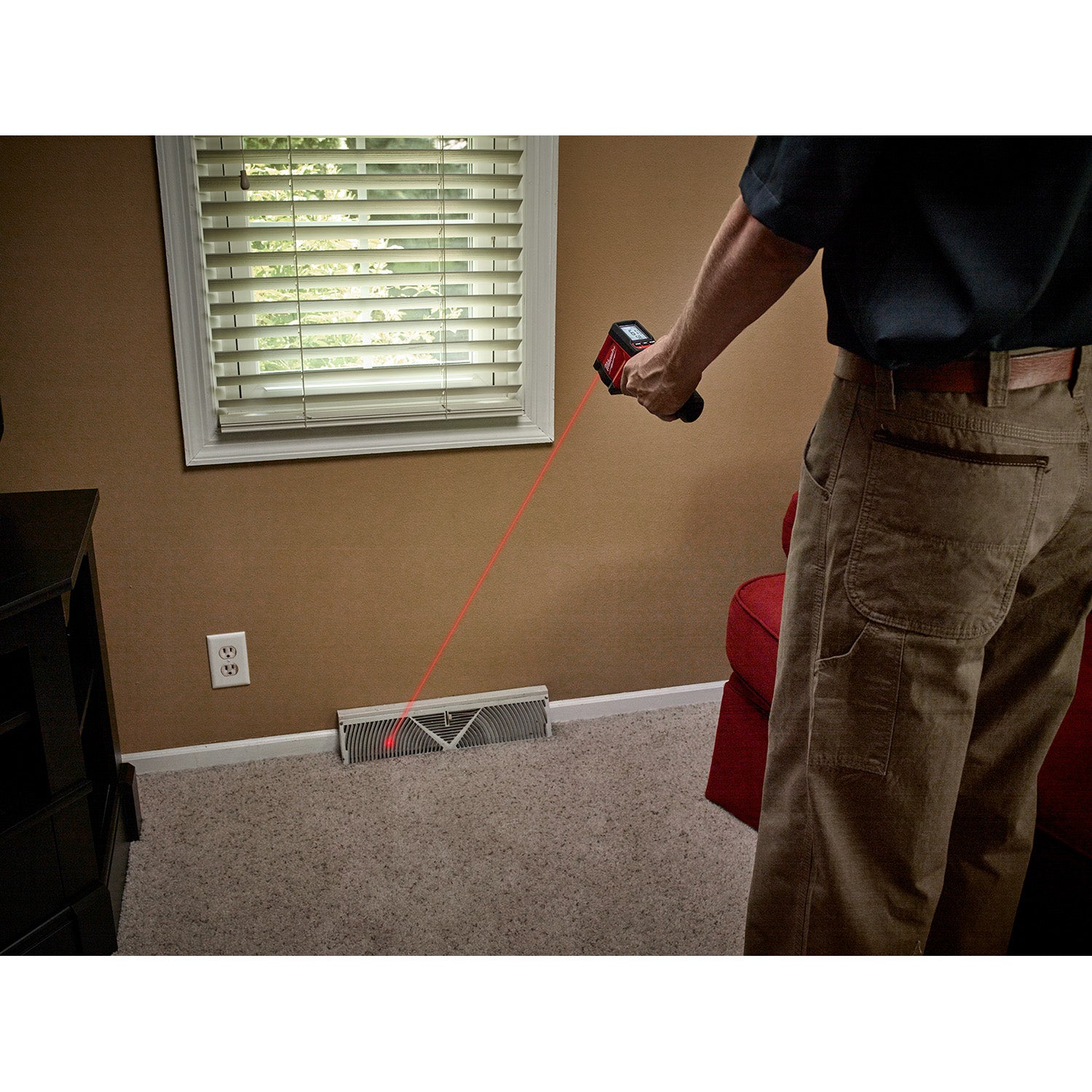 Pistolet thermique infrarouge 10:1