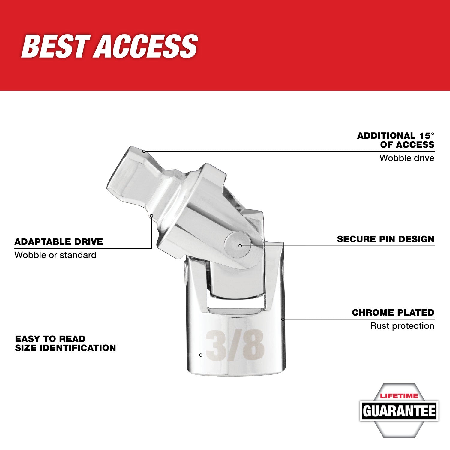 3/8" Drive Universal Joint