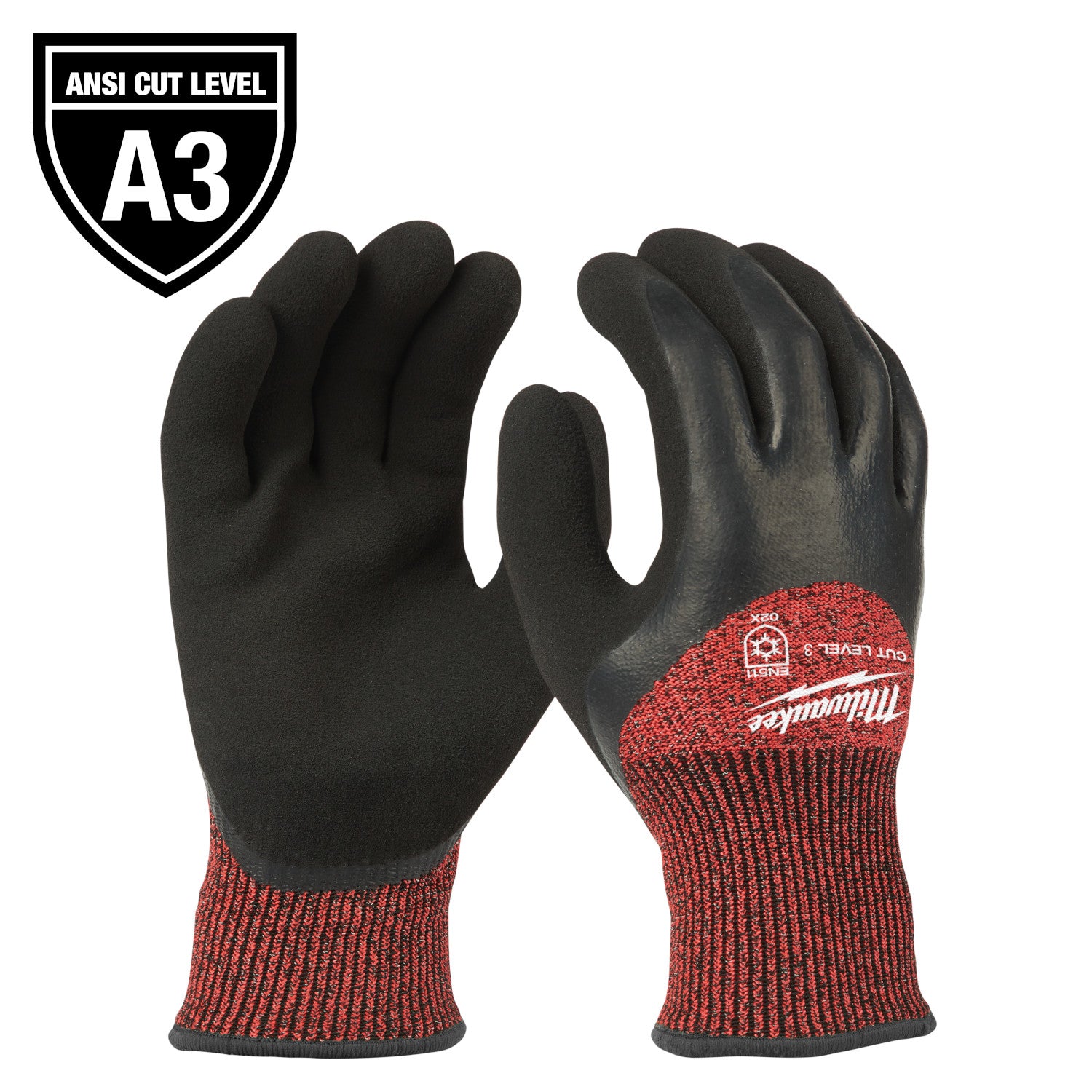 Cut Level 3 Insulated Gloves -L