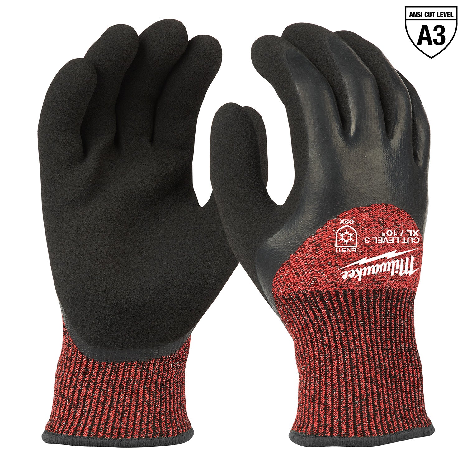 Cut Level 3 Insulated Gloves -XL