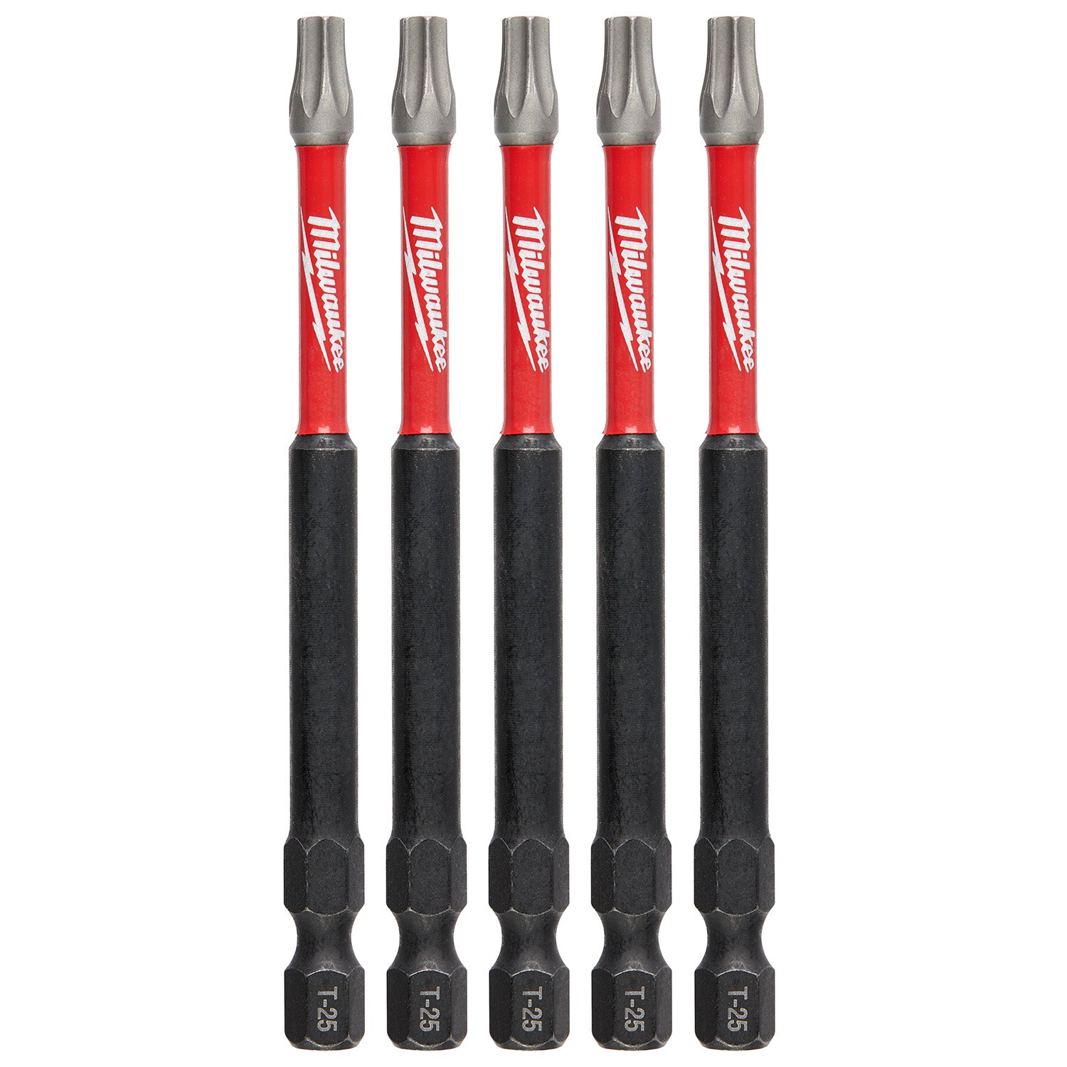 SHOCKWAVE Impact Duty 3-1/2"TORX T25 Power Bits (5 PK)