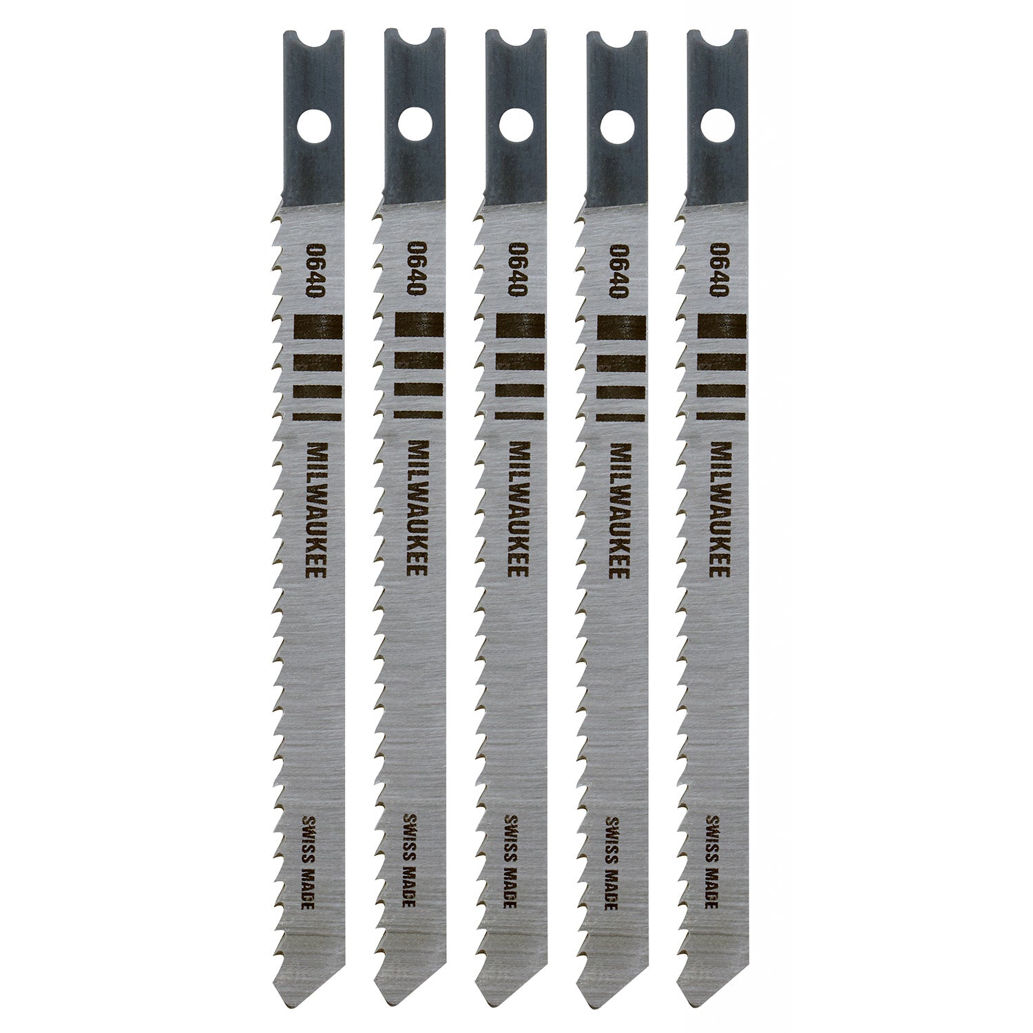 4" 10TPI U-Shank Wood High Carbon Steel Jig Saw Blades (5 PK)