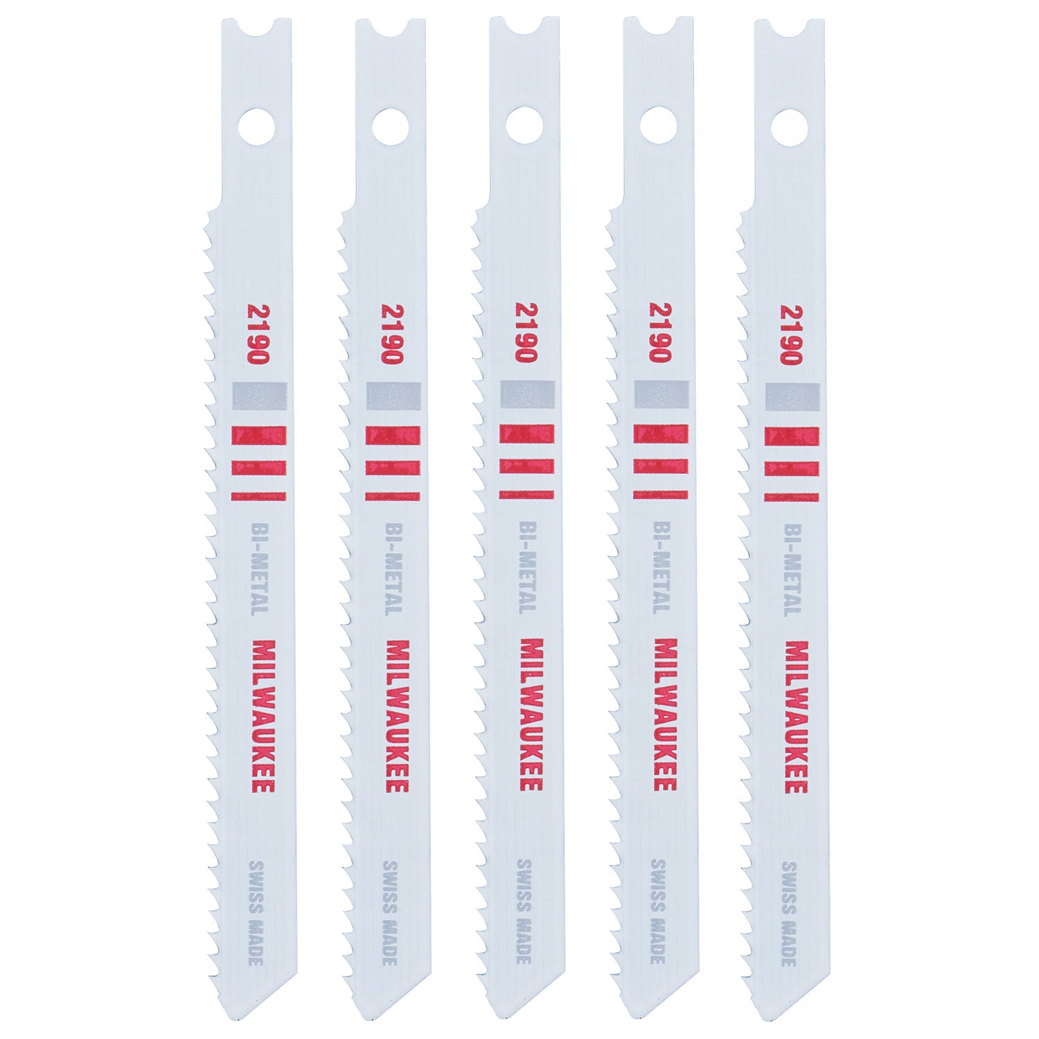 3-5/8" 14TPI U-Shank Metal Cutting Bi-Metal Jig Saw Blades (5 PK)