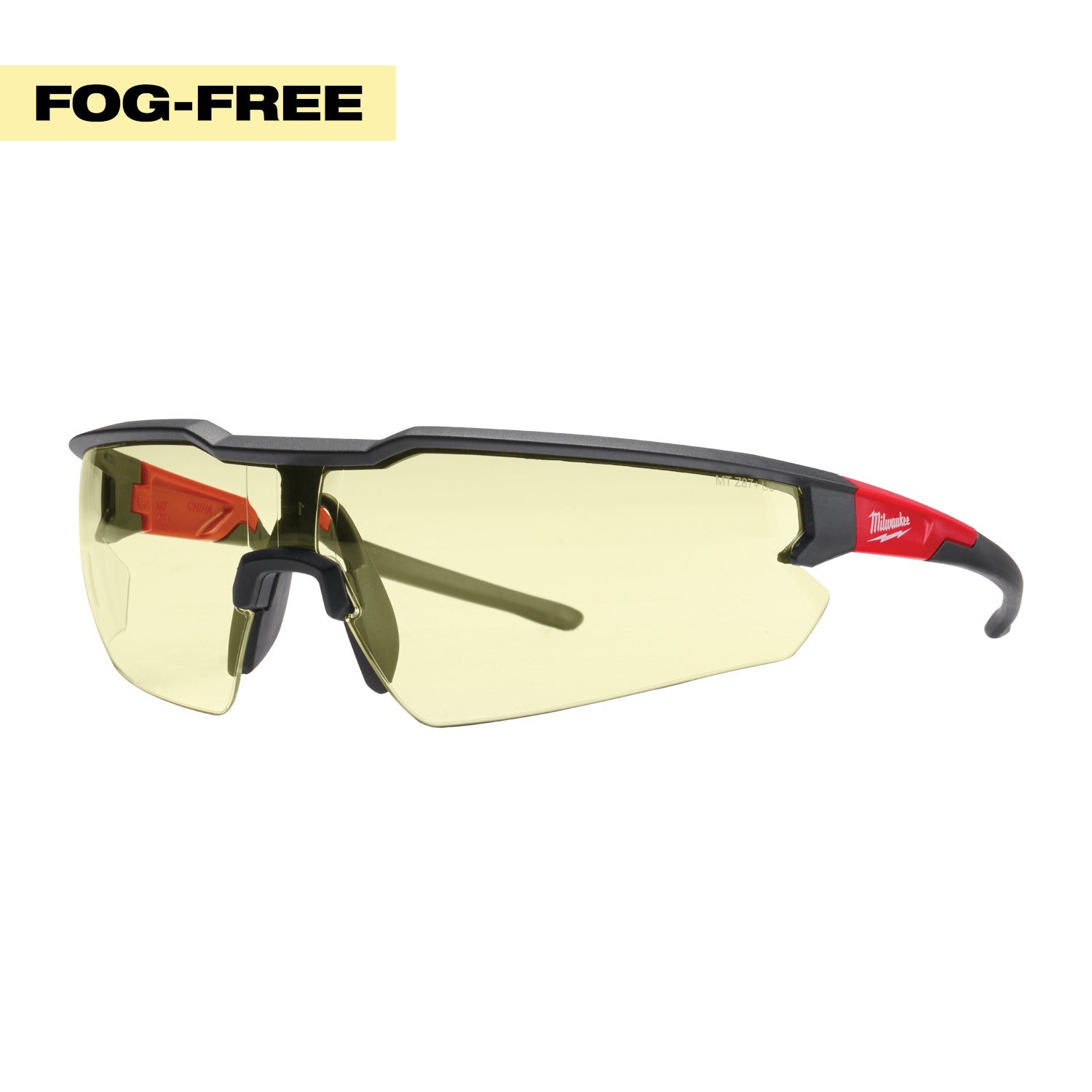 Safety Glasses - Yellow Fog-Free Lenses