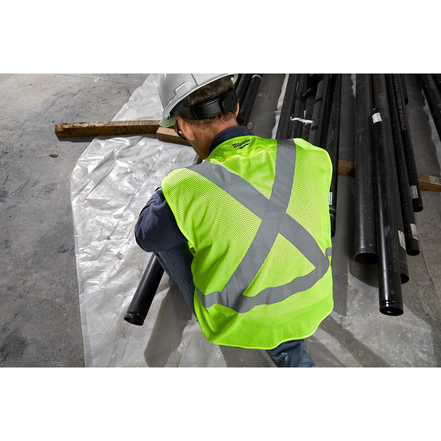 Class 2 High Visibility Yellow Safety Vest - L/XL (ANSI/CSA)