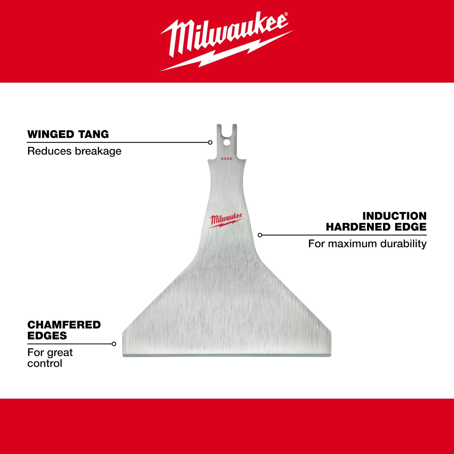 5" Scraper Blade