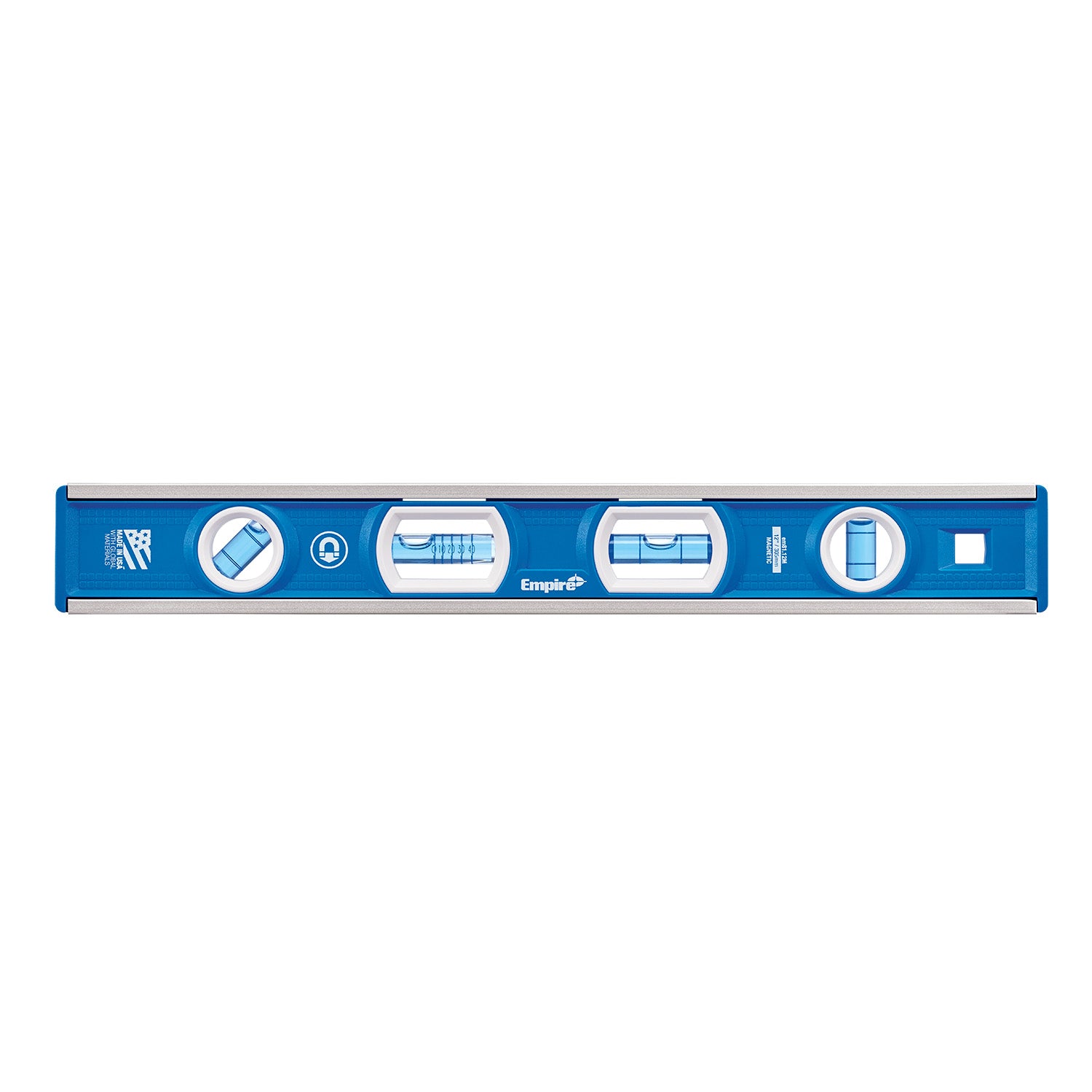 12 in. True Blue Metric Magnetic Tool Box Level