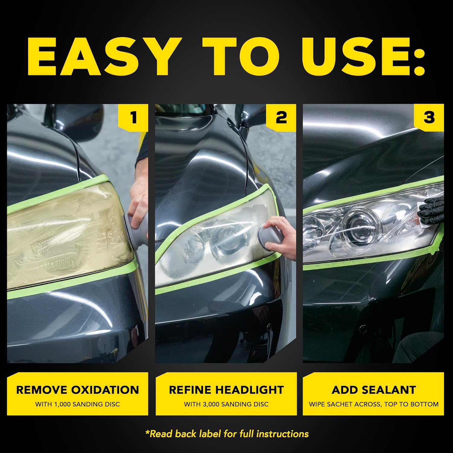 Meguiar's Heavy Duty Headlight Restoration Kit