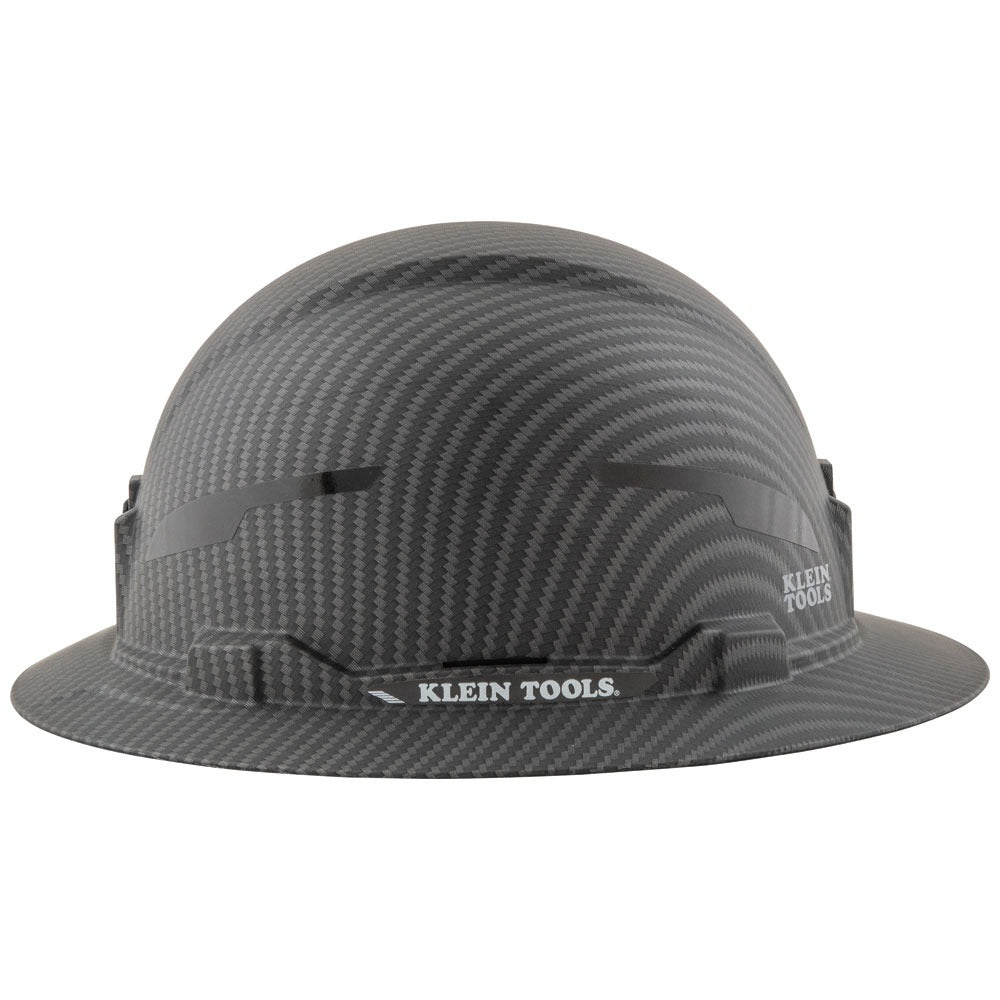 Casque de sécurité Klein Tools testé jusqu’à 20 kV, non ventilé, à large bord