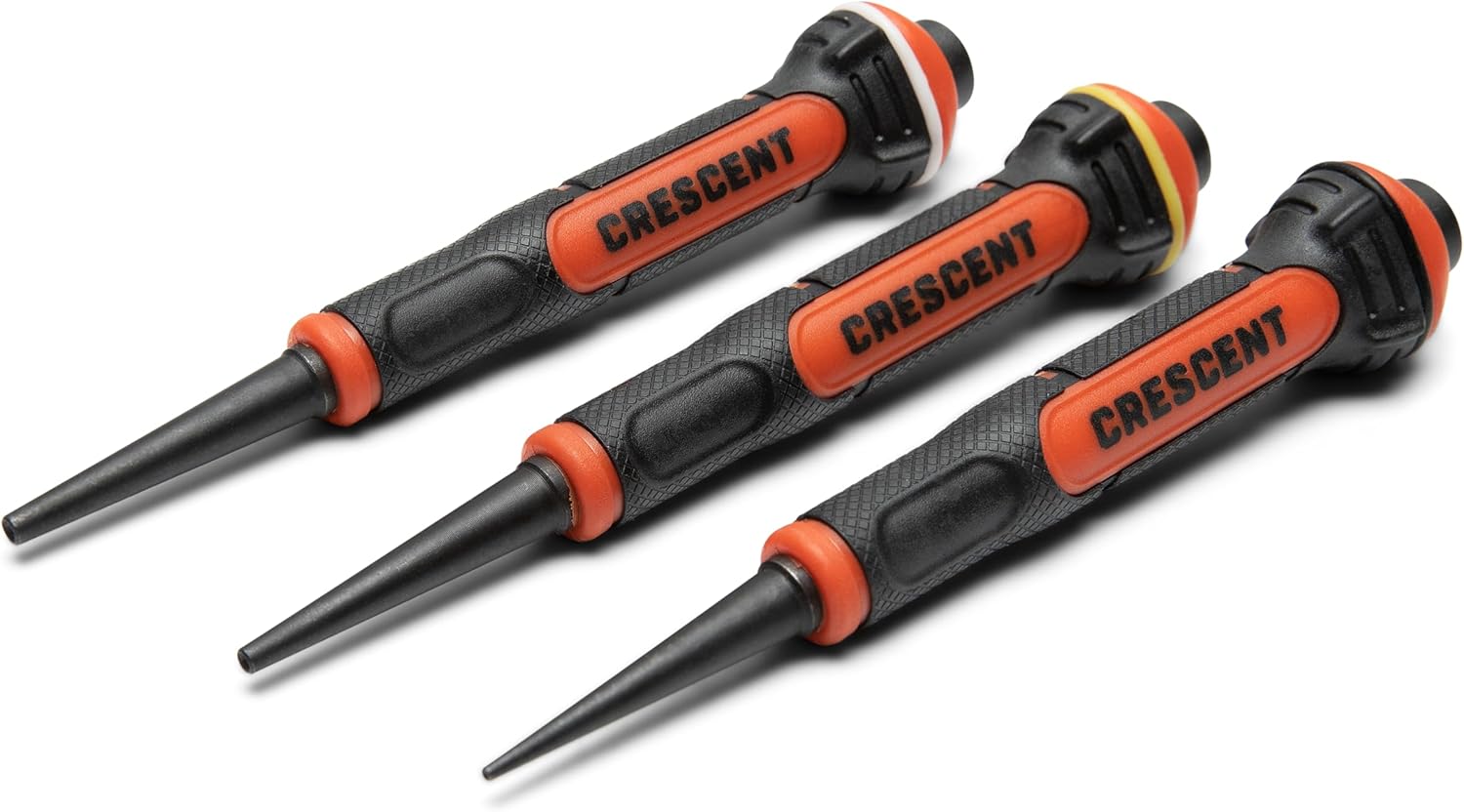 Crescent 3 Piece Set, 5" Gripped Punch