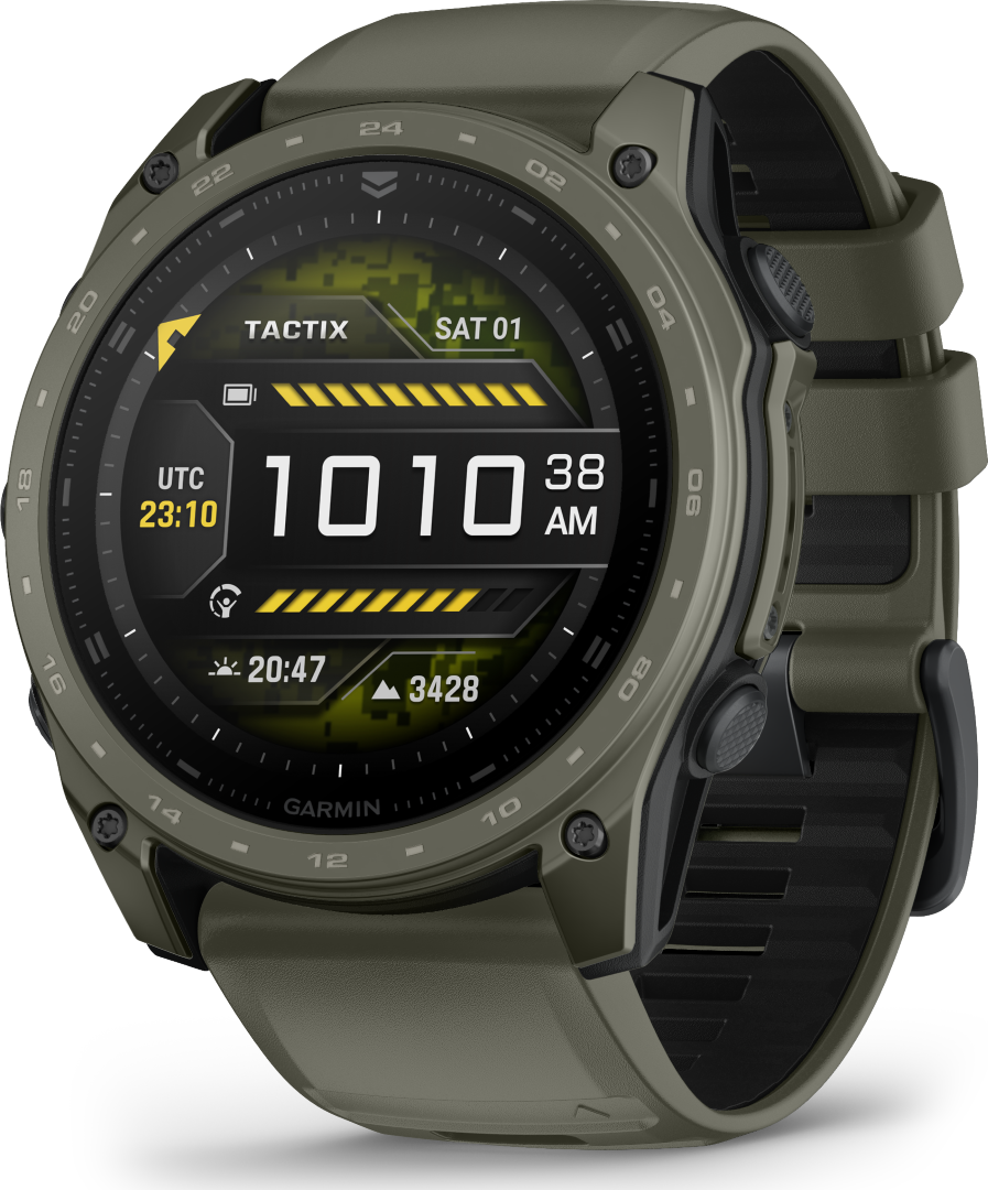 Garmin Tactix 8 – 51 mm Amoled Cerakote Coating Olivegrab