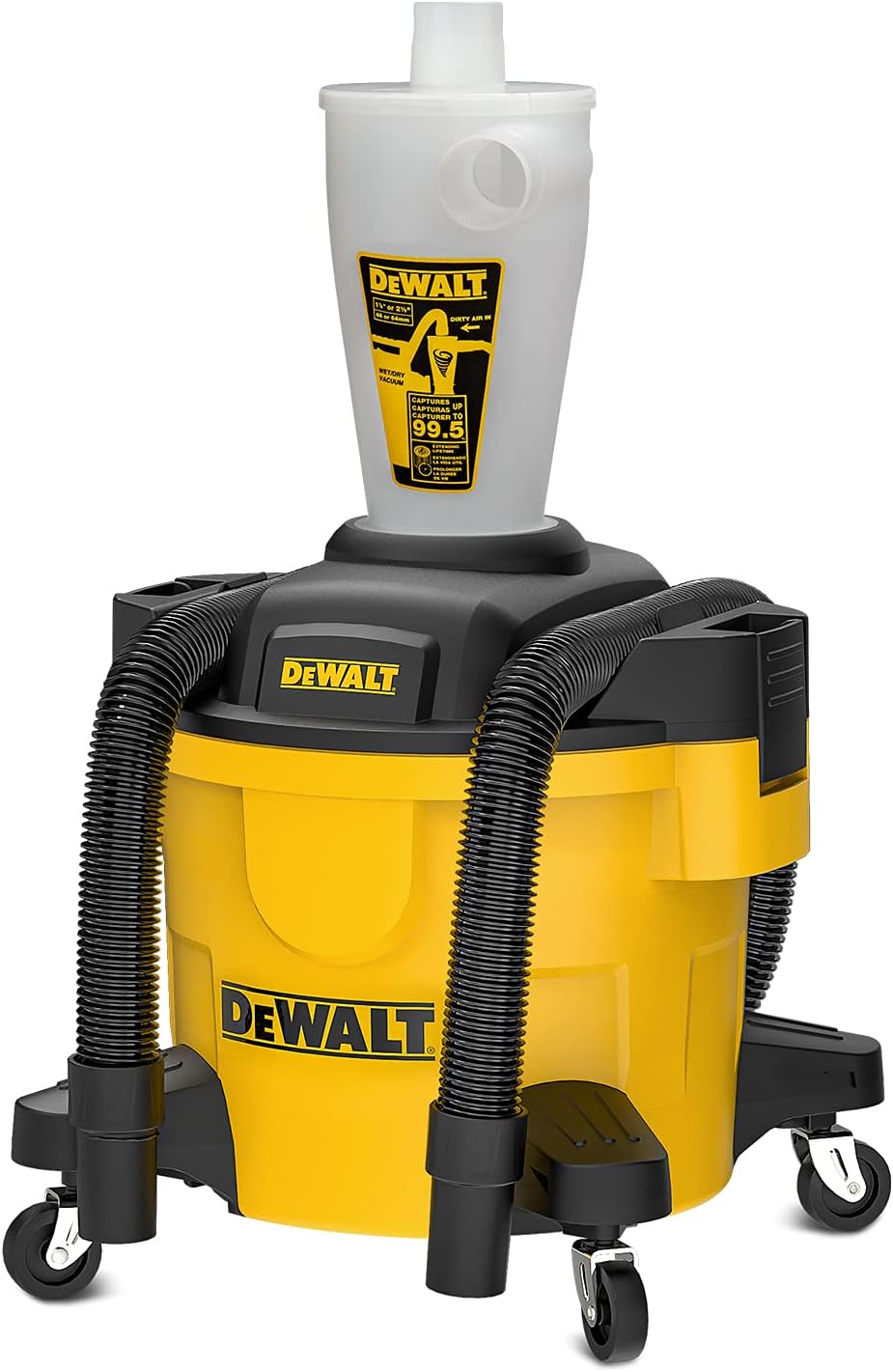 Dewalt Dust Separator with 6 Gallon Poly Tank