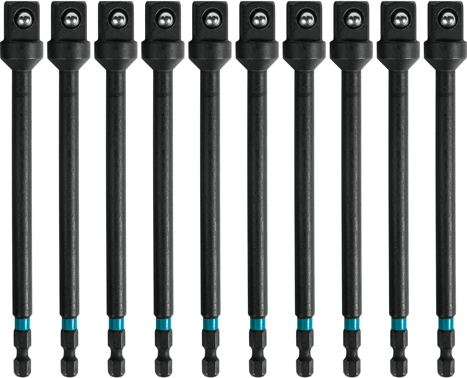 Makita Impactx 12" x 6" Socket Adapter - 10 Pack - Bulk