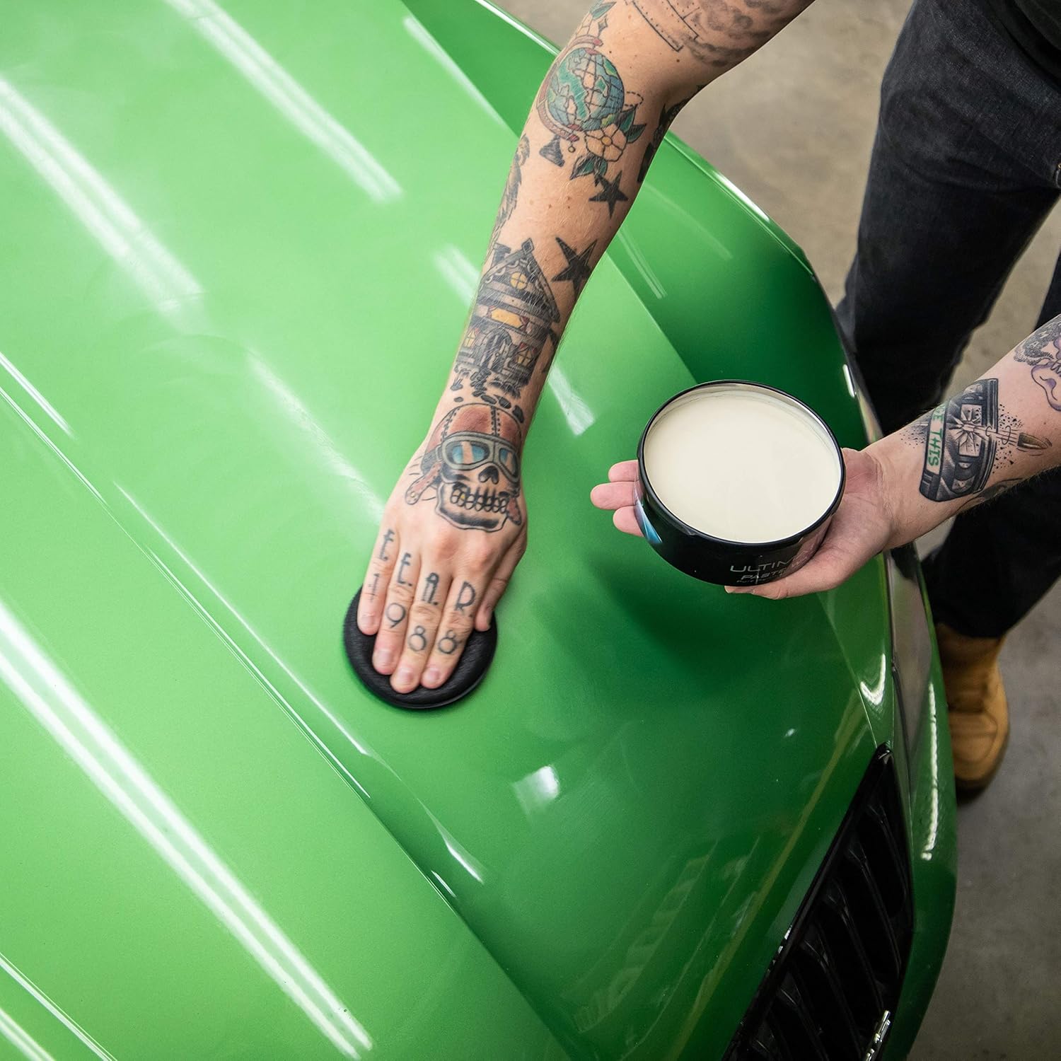 Meguiar's Ultimate Paste Wax - Cire pour voiture de première qualité pour un brillant profond et réfléchissant avec une protection longue durée