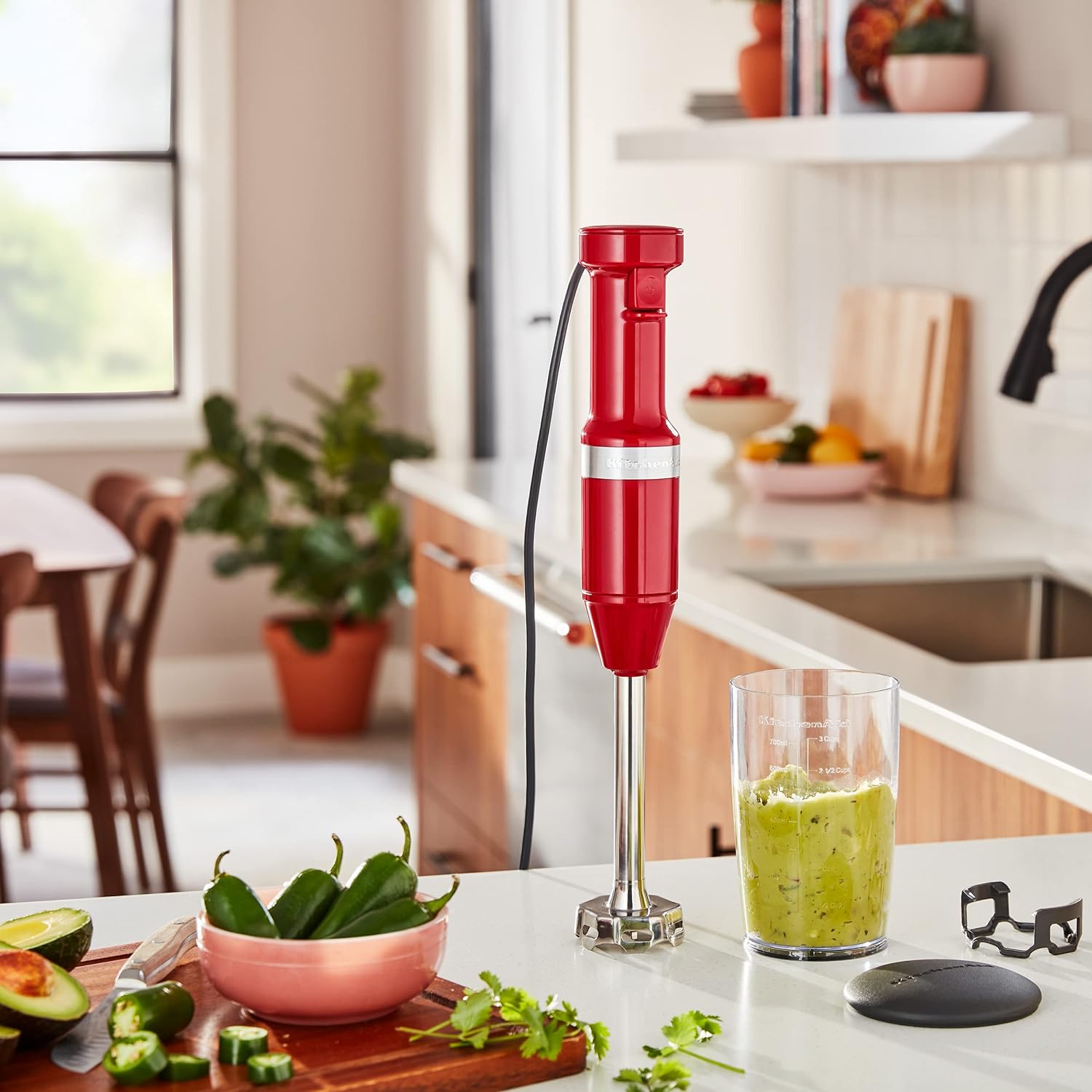 Variable Speed Corded Hand Blender - Empire Red