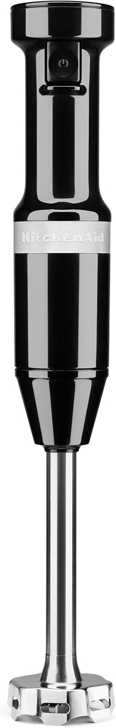 KitchenAid Variable Speed Corded Hand Blender - Onyx Black