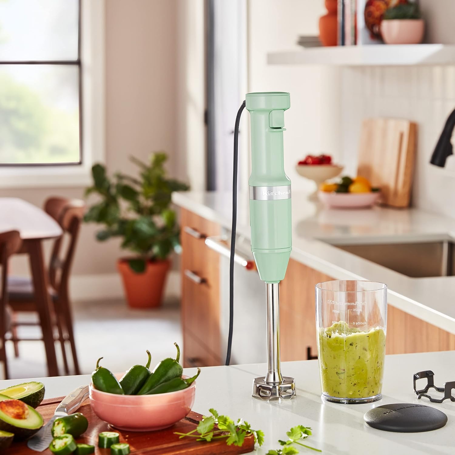 Variable Speed Corded Hand Blender - Pistachio