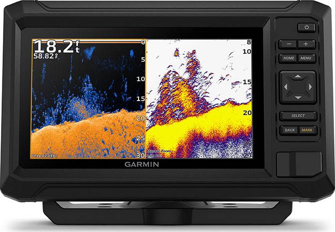 Garmin ECHOMAP UHD2 Chartplotters 55CV with GT20 TM Transducer & Garmin Navionics