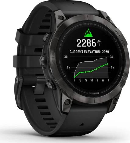 Montre connectée haute performance Garmin Epix Pro Gen 2 Sapphire 47 mm - Noir