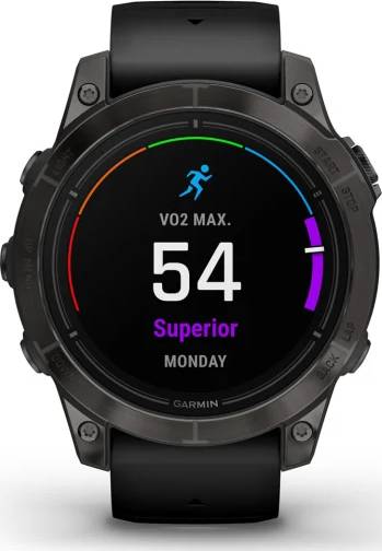 Montre connectée haute performance Garmin Epix Pro Gen 2 Sapphire 47 mm - Noir